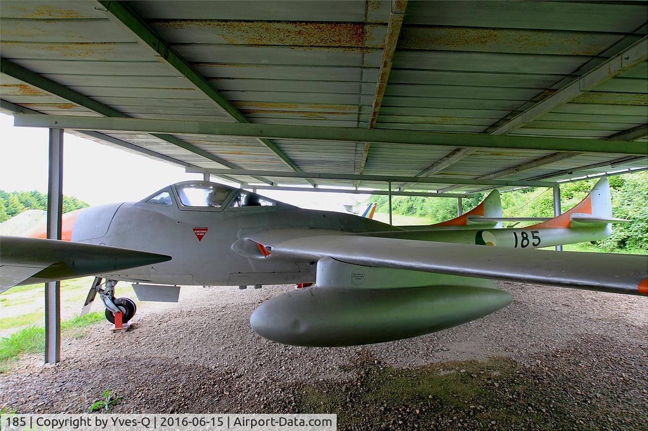 185, De Havilland DH-115 Vampire T.55 C/N 15775, De Havilland DH-115 Vampire T.55, Savigny-Les Beaune Museum
