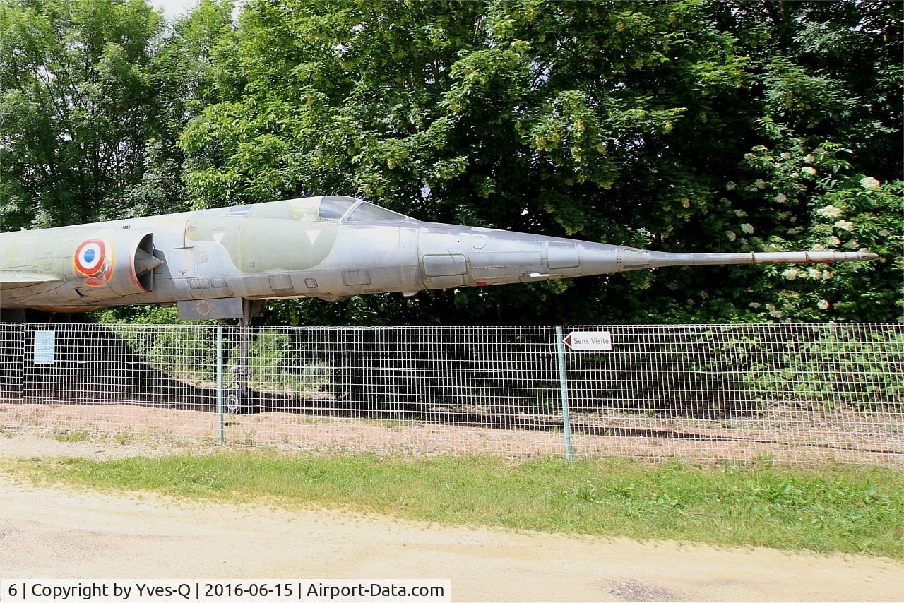 6, Dassault Mirage IVA C/N 6, Dassault Mirage IV-A, Savigny-Les Beaune Museum
