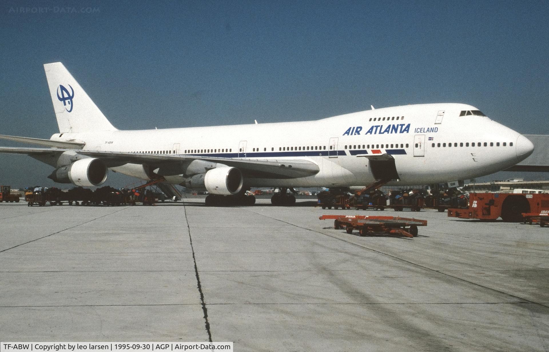 TF-ABW, 1972 Boeing 747-128 C/N 20376, Malaga 30.9.1995