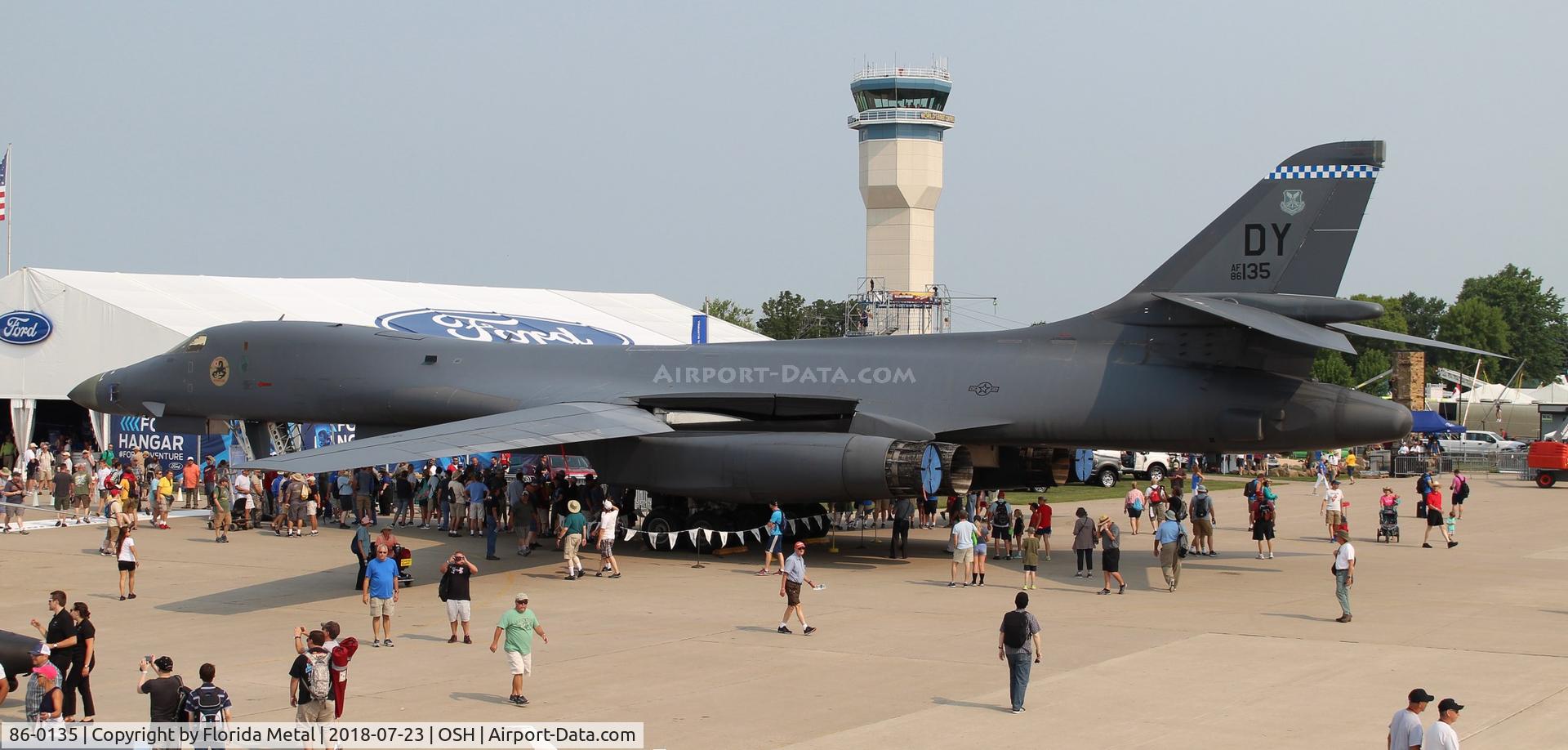 86-0135, 1986 Rockwell B-1B Lancer C/N 95, B-1B Lancer