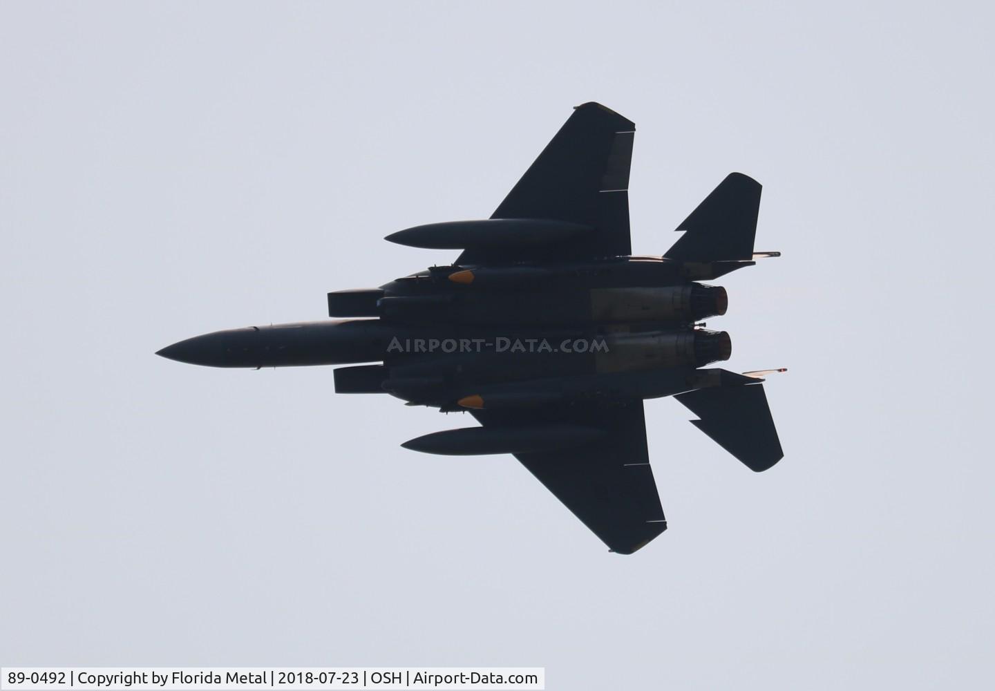 89-0492, 1989 McDonnell Douglas F-15E Strike Eagle C/N 1139/E114, F-15E