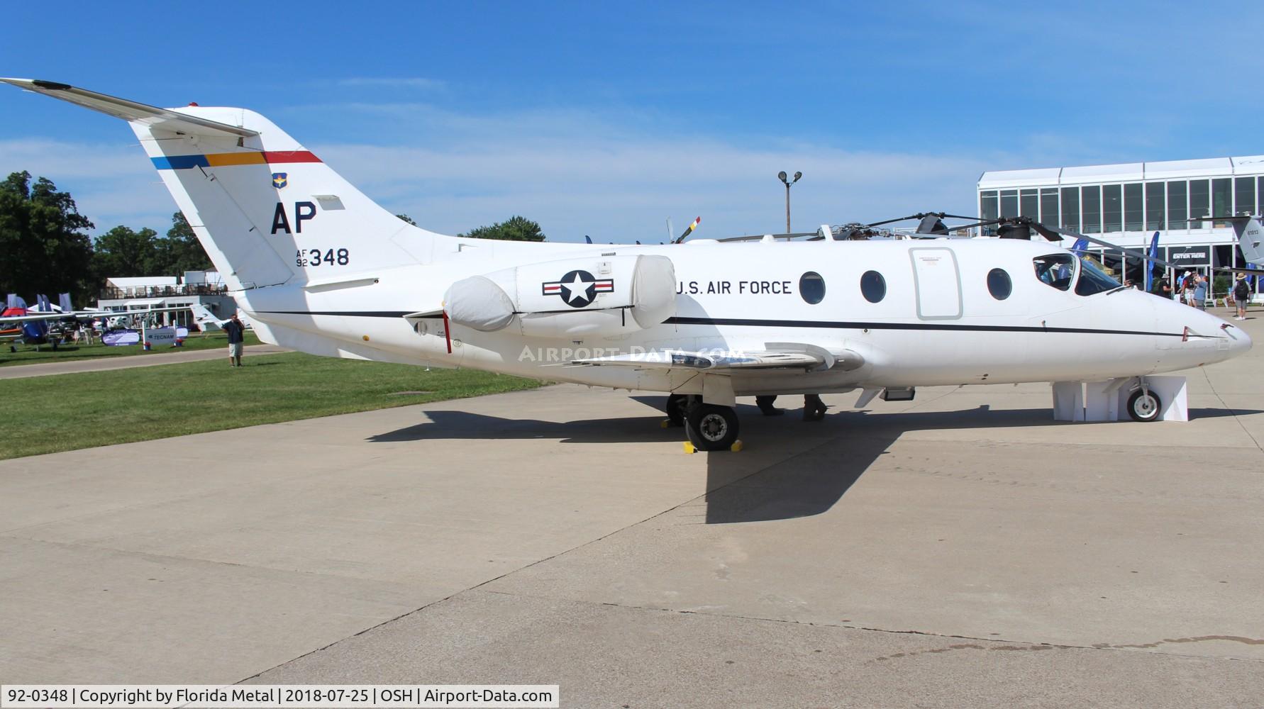 92-0348, 1992 Beechcraft T-1A Jayhawk C/N TT-62, T-1A Jayhawk