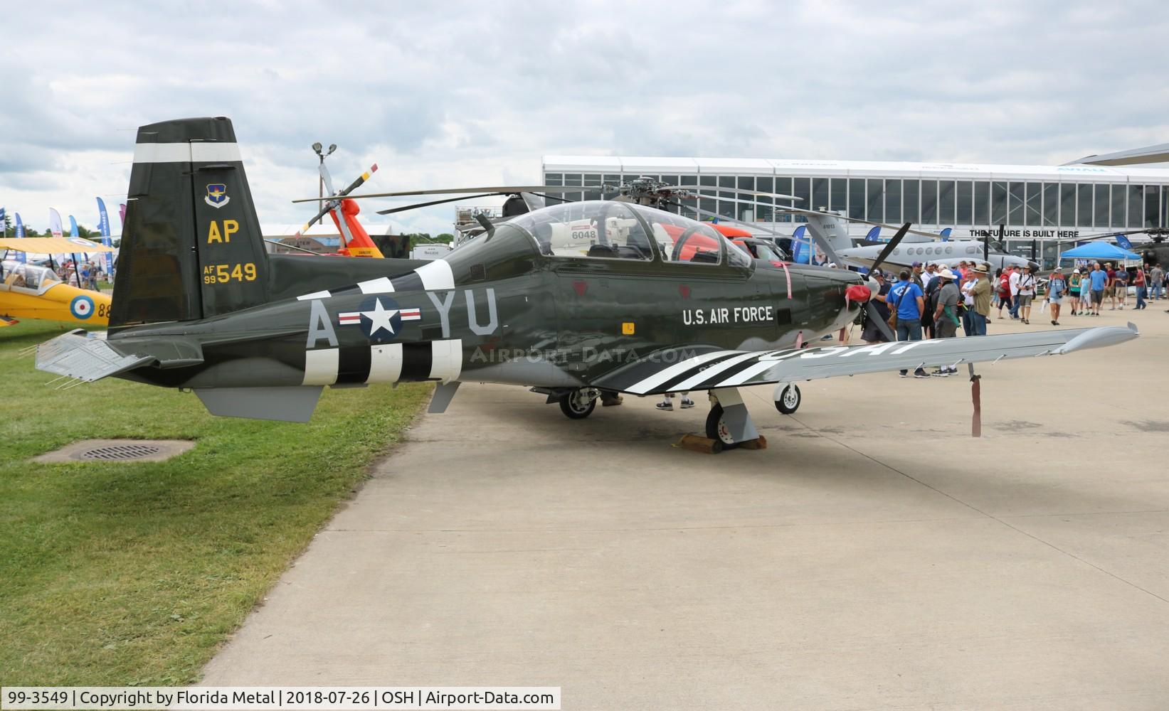 99-3549, 1999 Raytheon T-6A Texan II C/N PT-53, Texan II