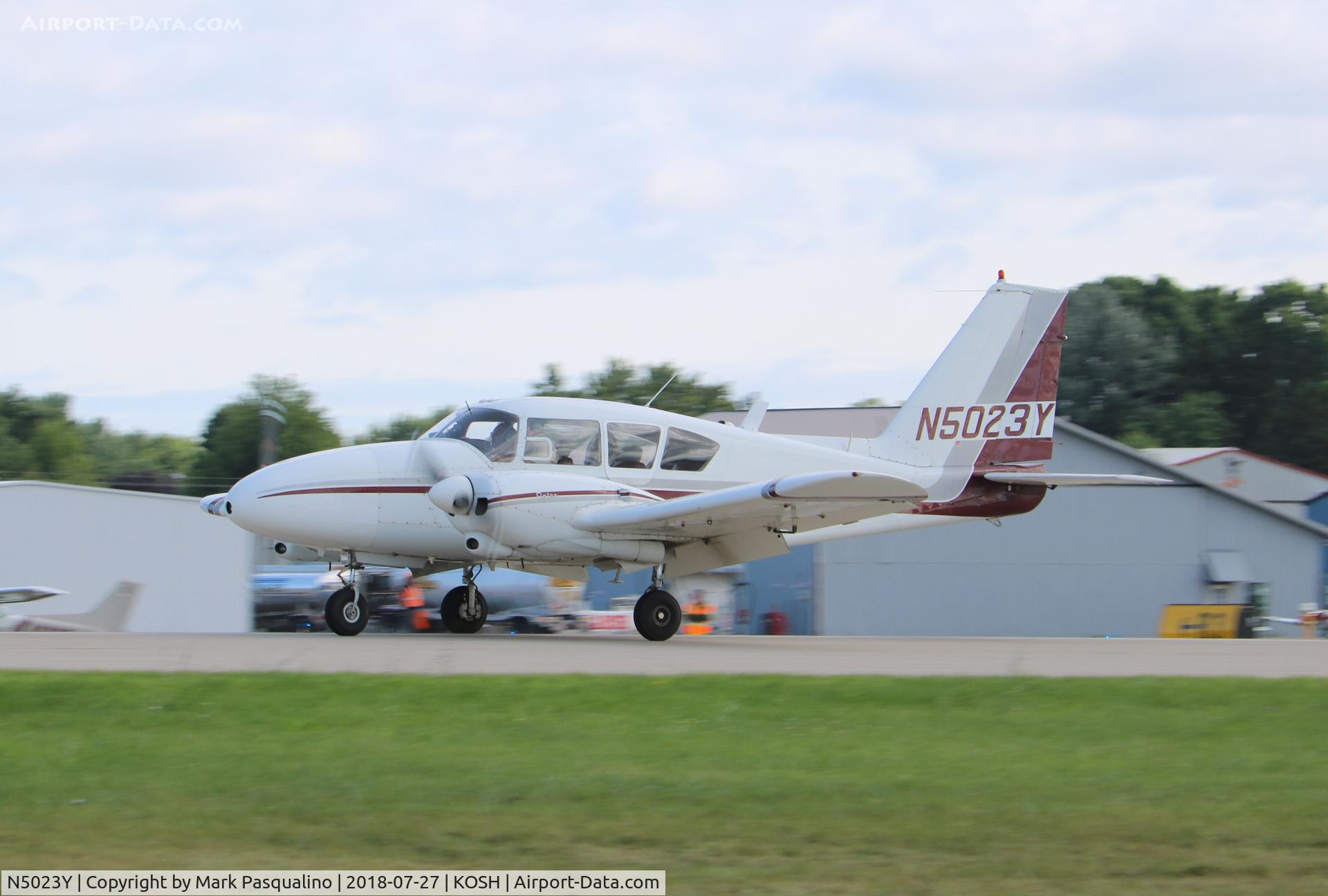 N5023Y, 1962 Piper PA-23-250 C/N 27-2027, Piper PA-23-250