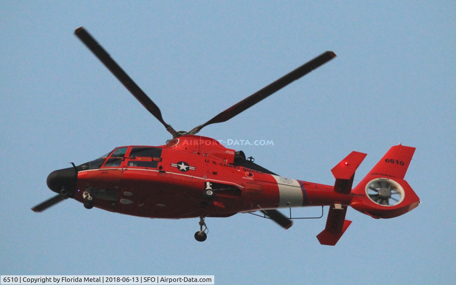 6510, Aerospatiale MH-65C Dolphin C/N 6105, US Coast Guard