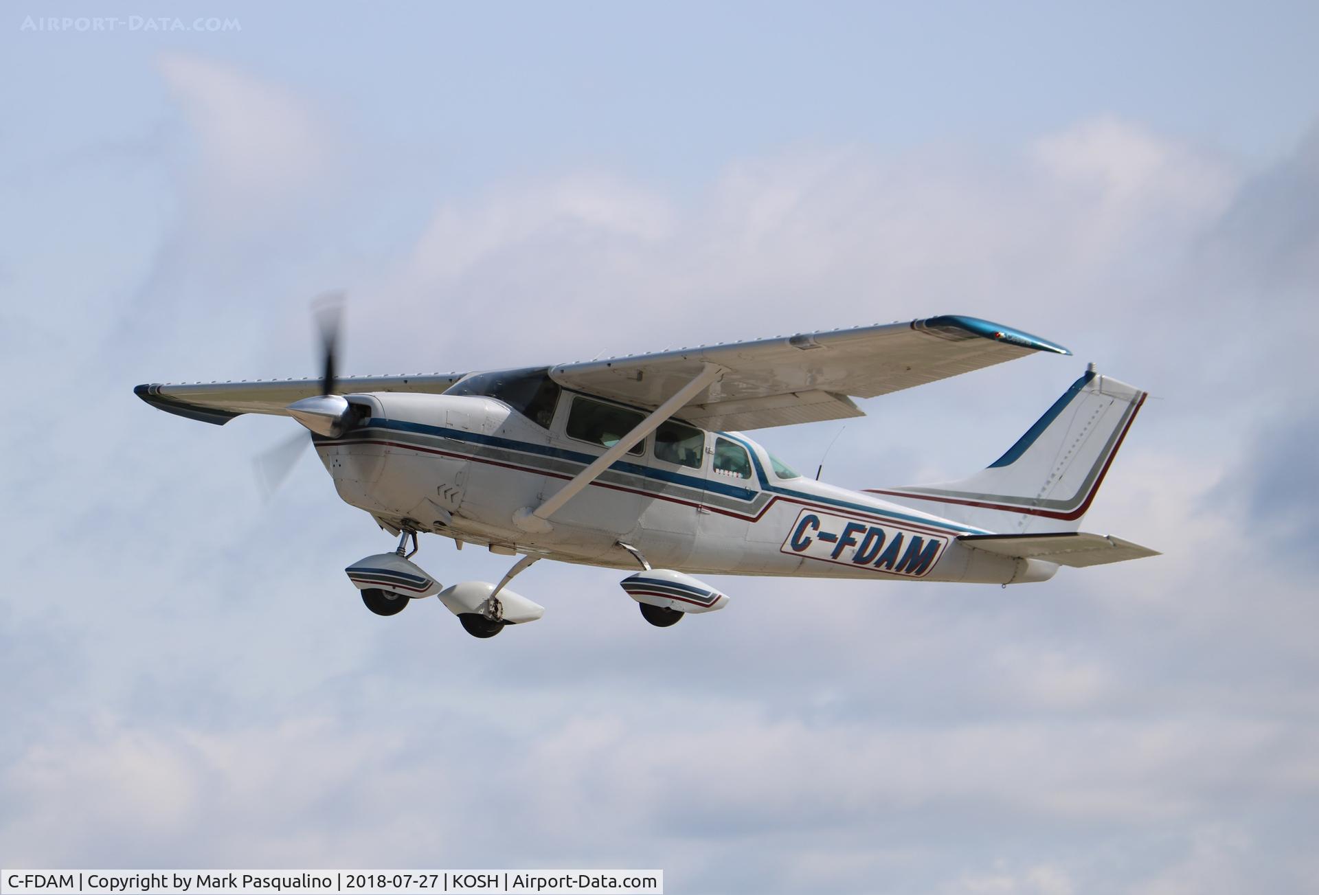 C-FDAM, 1963 Cessna 210-5 (205) C/N 205-0407, Cessna 205