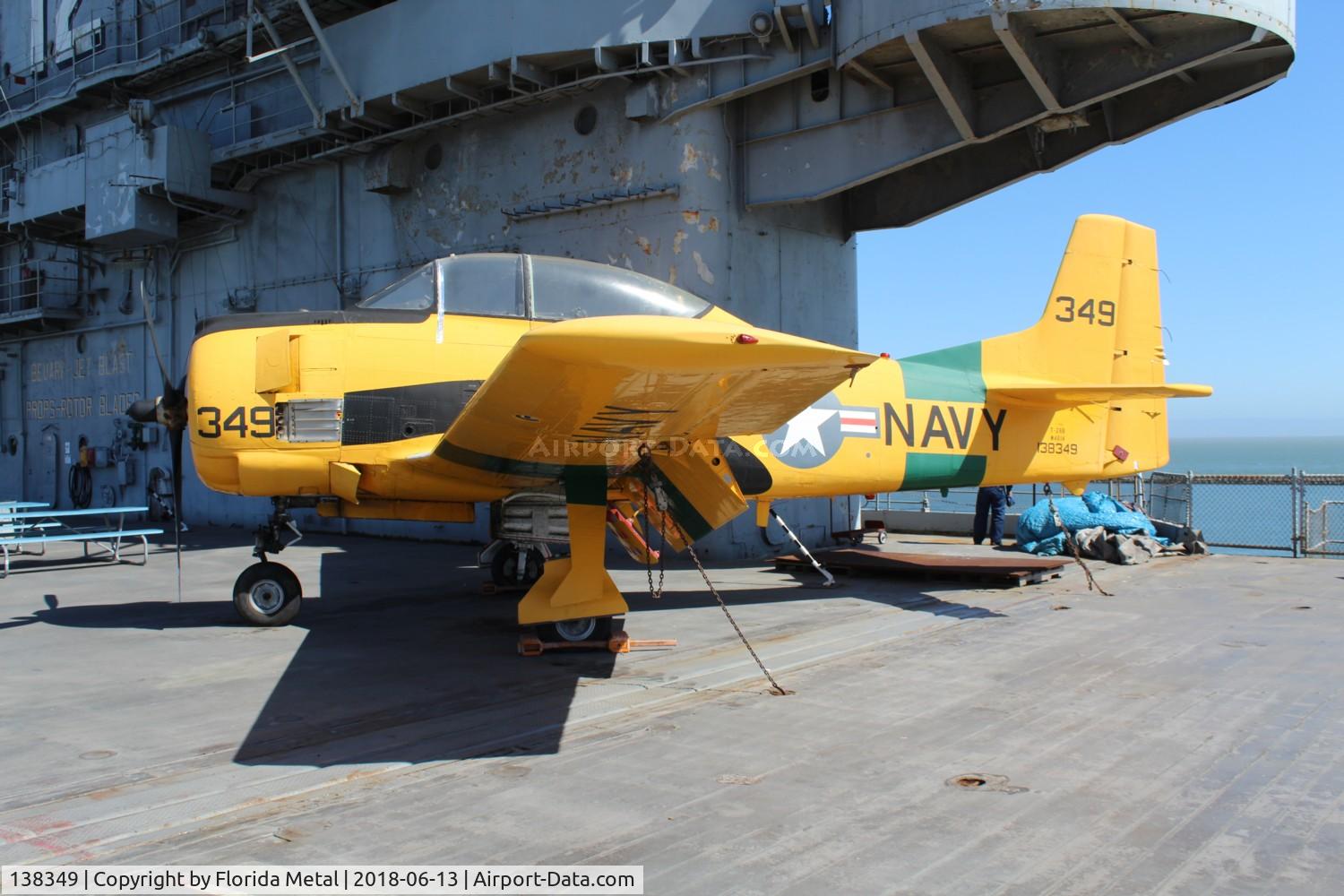 138349, 1955 North American T-28B Trojan C/N 200-420, T-28B at USS Hornet Museum