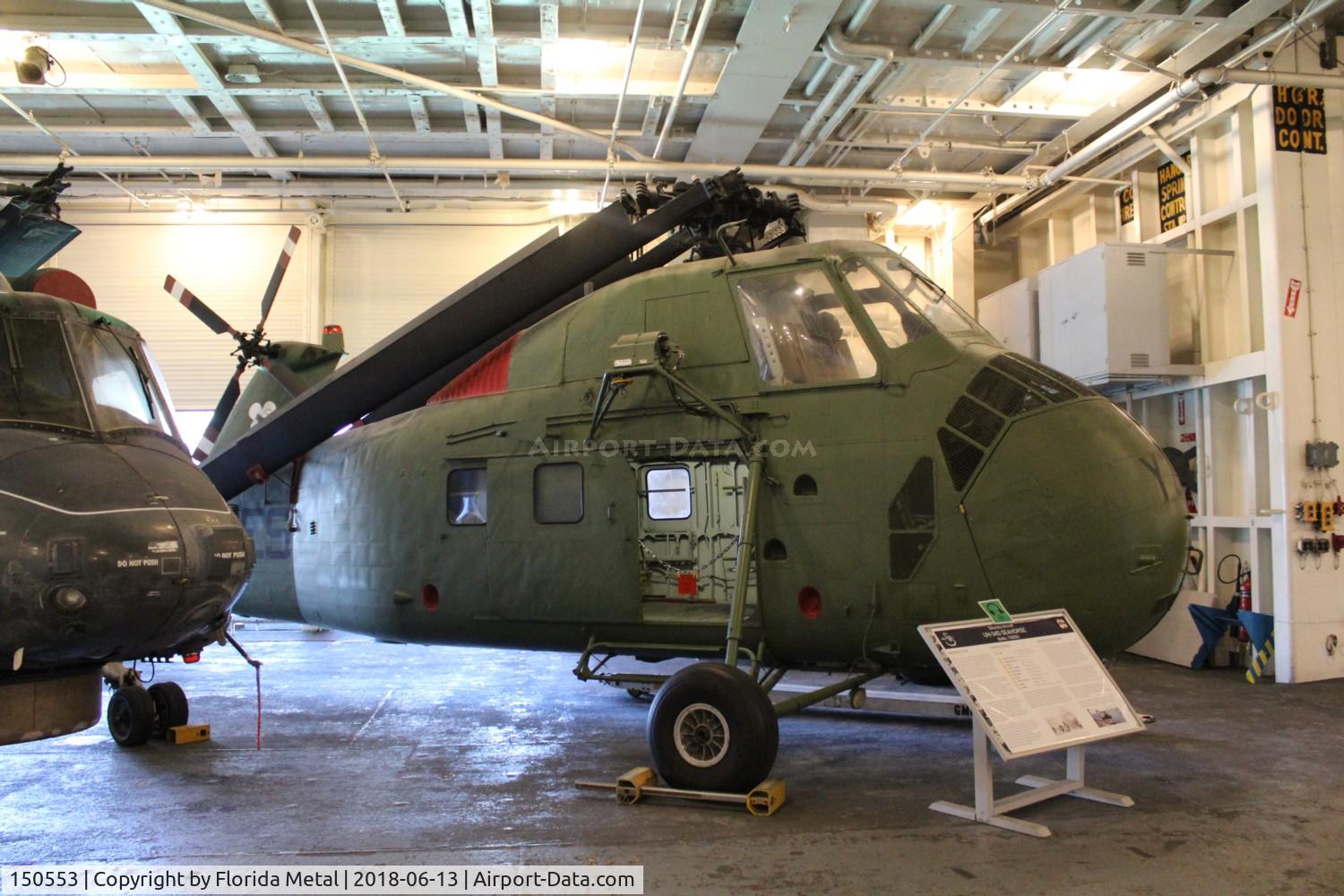 150553, Sikorsky UH-34D Seahorse C/N 58.1680, UH-34D at USS Hornet