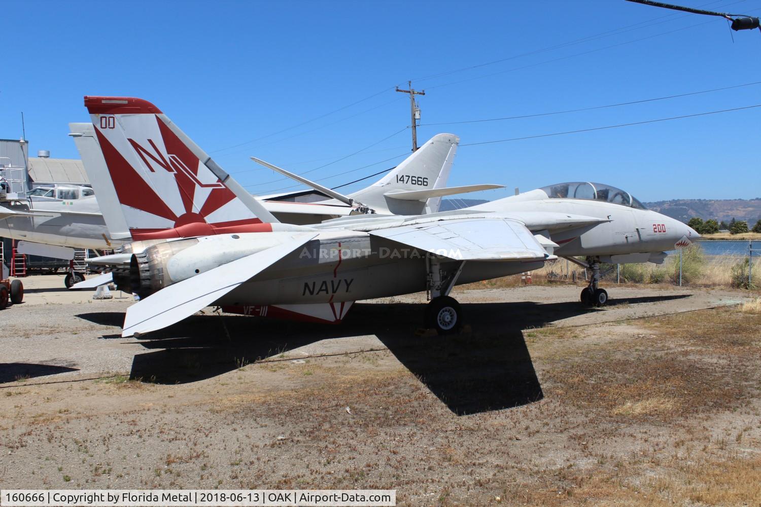 160666, Grumman F-14A Tomcat C/N 285, F-14A