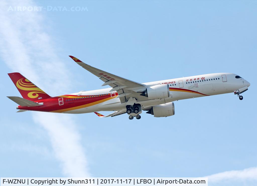 F-WZNU, 2017 Airbus A350-941 C/N 0153, C/n 0153 - To be B-LGB