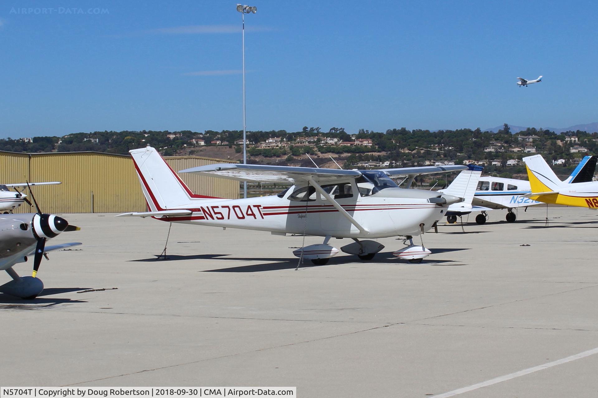 N5704T, 1964 Cessna 172E C/N 17251604, 1964 Cessna 172E SKYHAWK, Continental O-300 145 Hp 6 cylinder