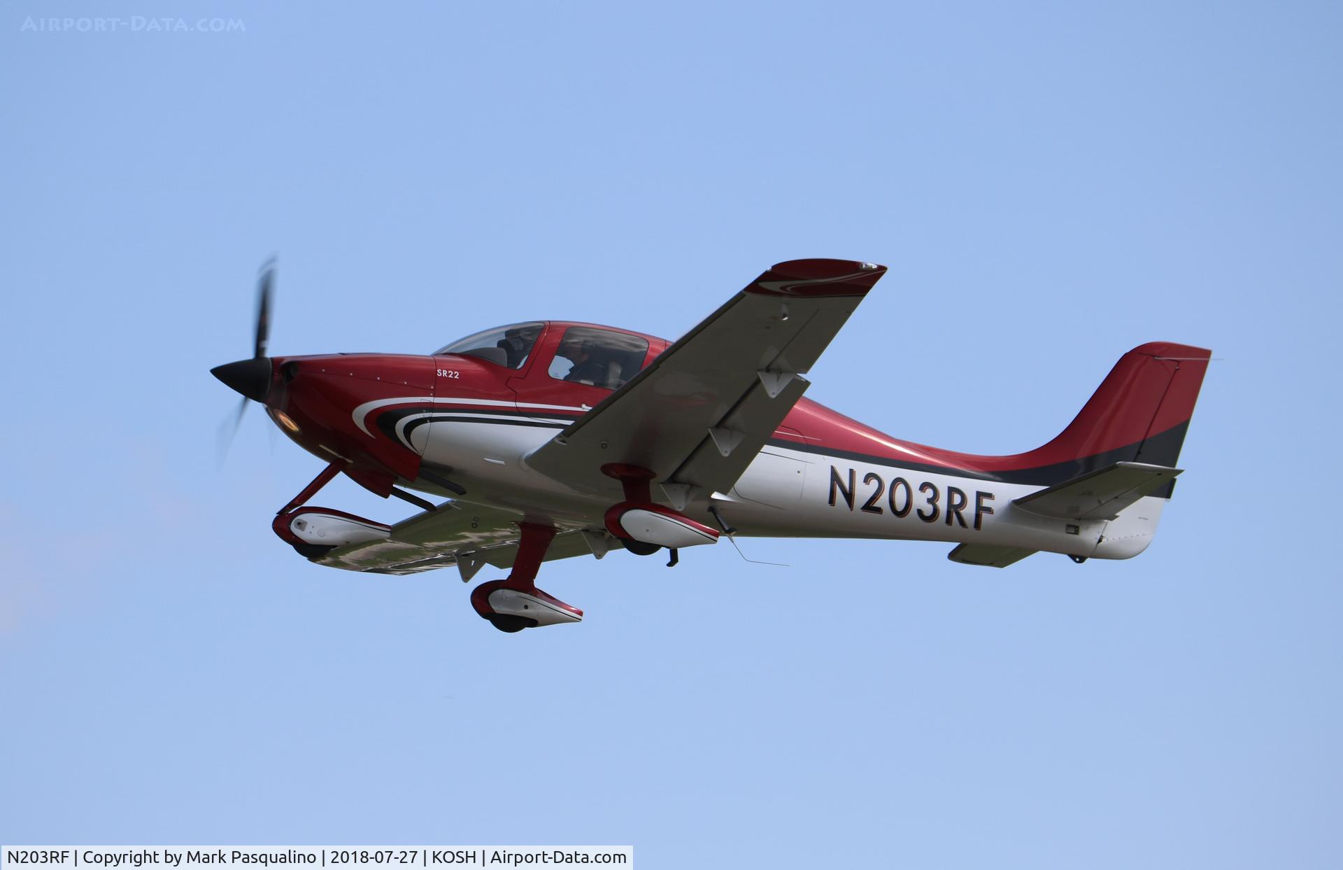 N203RF, 2003 Cirrus SR22 C/N 0453, Cirrus SR22