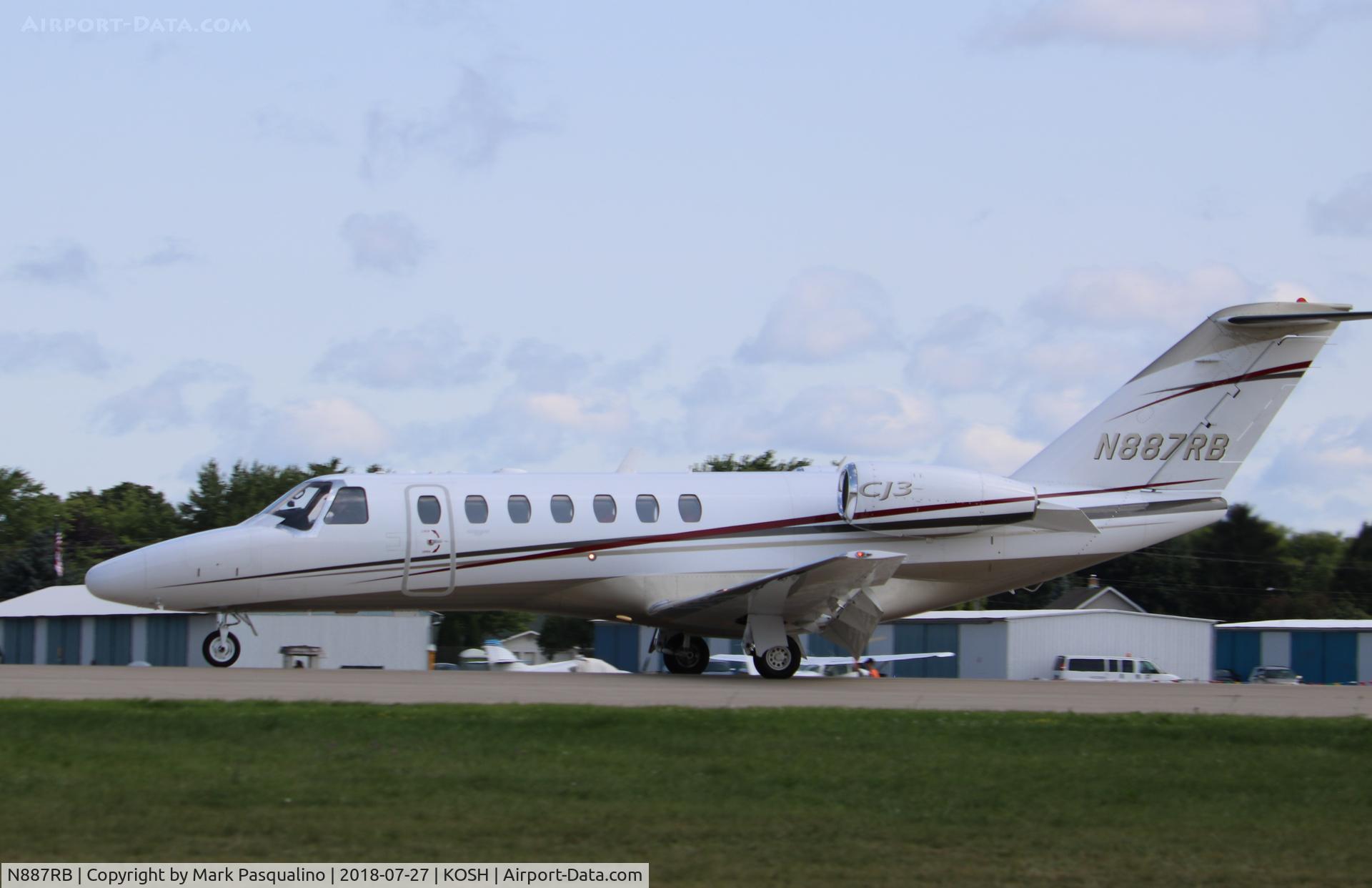 N887RB, 2005 Cessna 525B CitationJet CJ3 C/N 525B0001, Cessna 525B