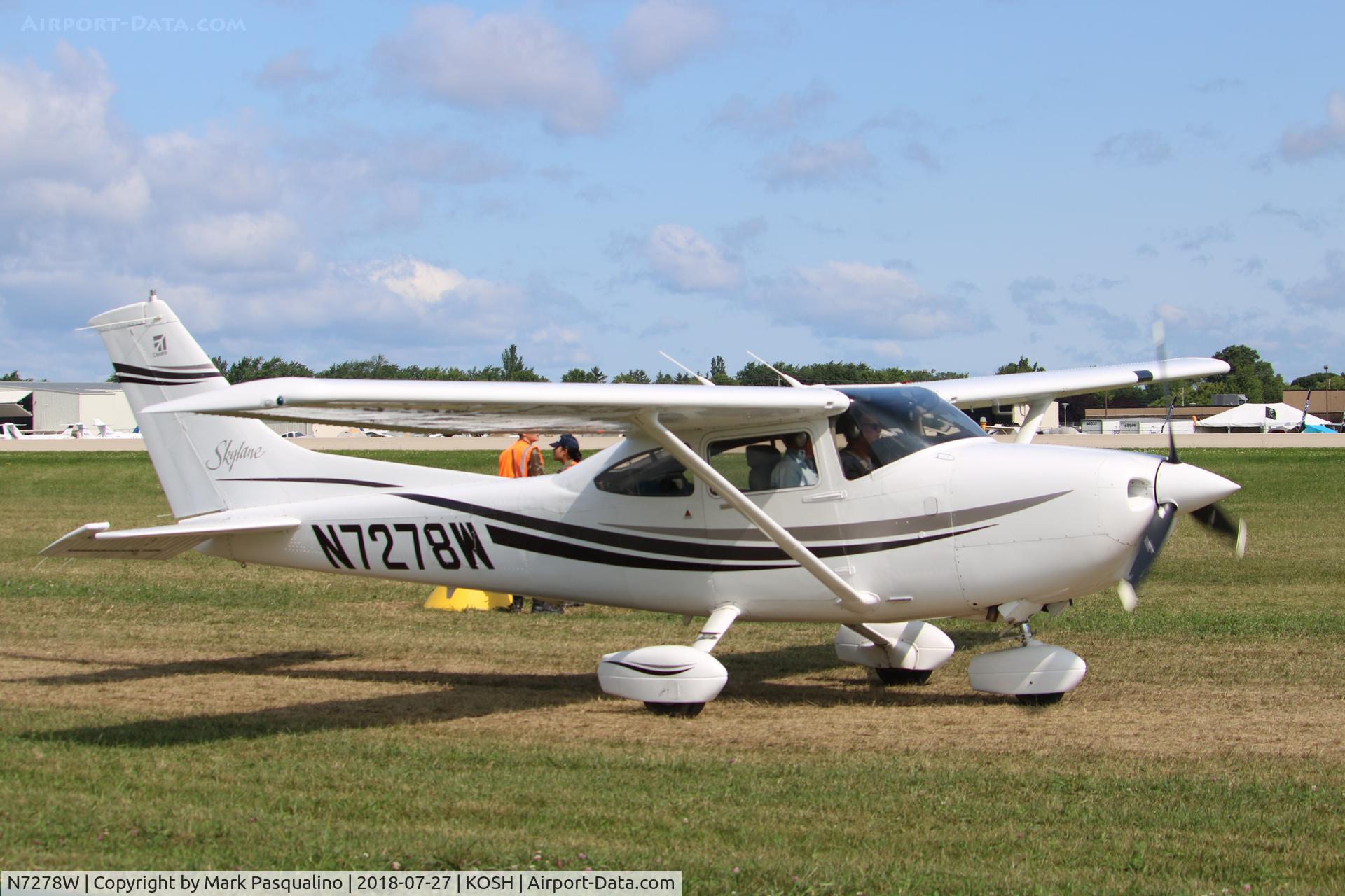 N7278W, 1999 Cessna 182S Skylane C/N 18280509, Cessna 182S
