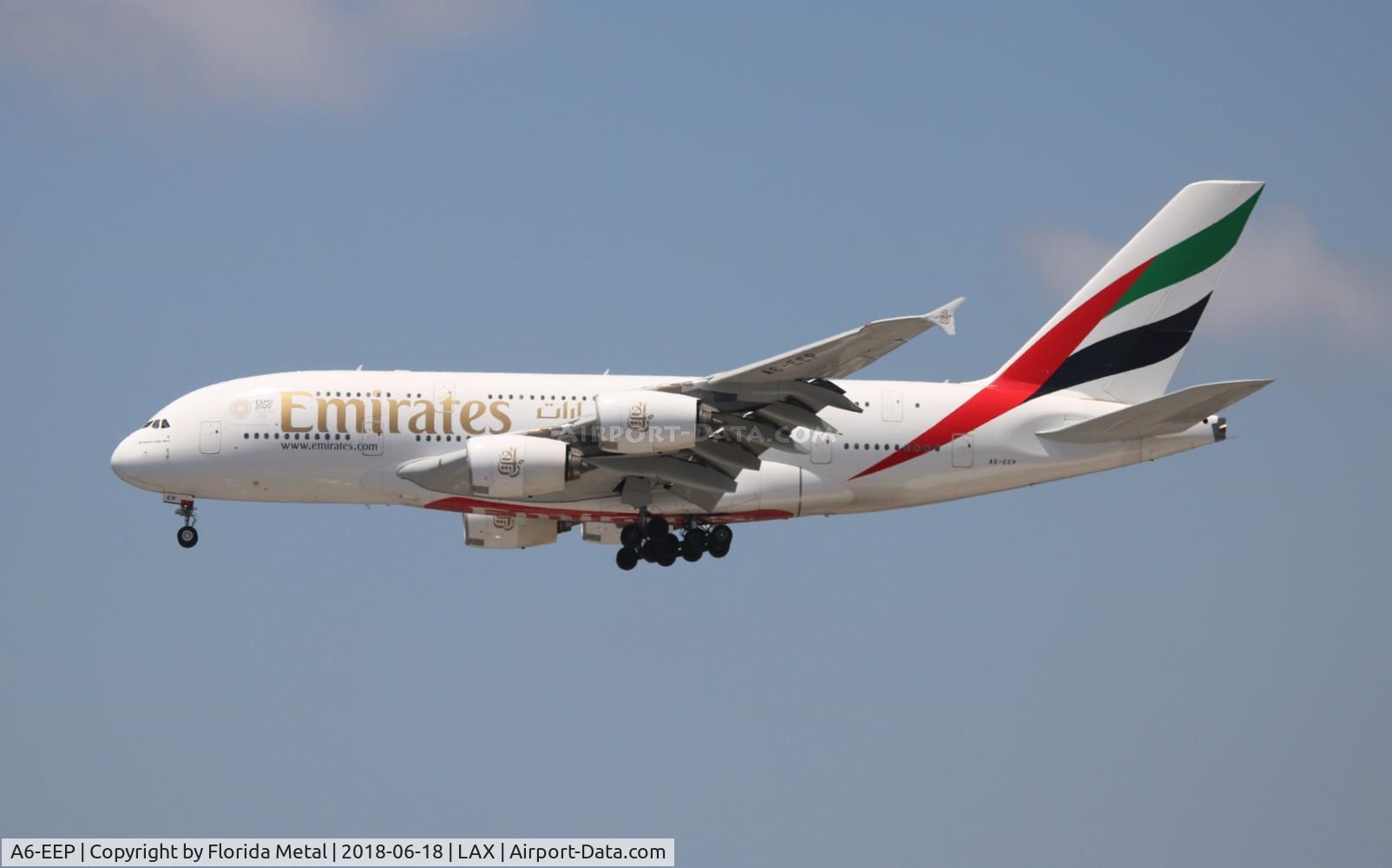 A6-EEP, 2013 Airbus A380-861 C/N 138, Emirates