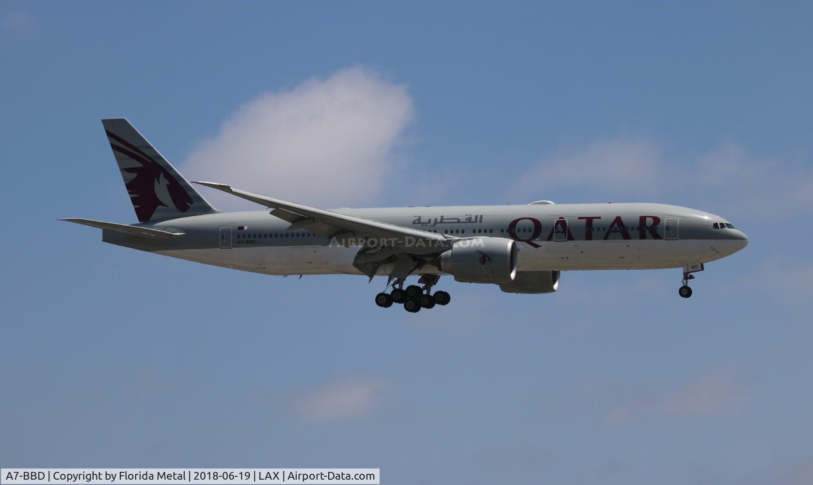 A7-BBD, 2009 Boeing 777-2DZ/LR C/N 36016, Qatar