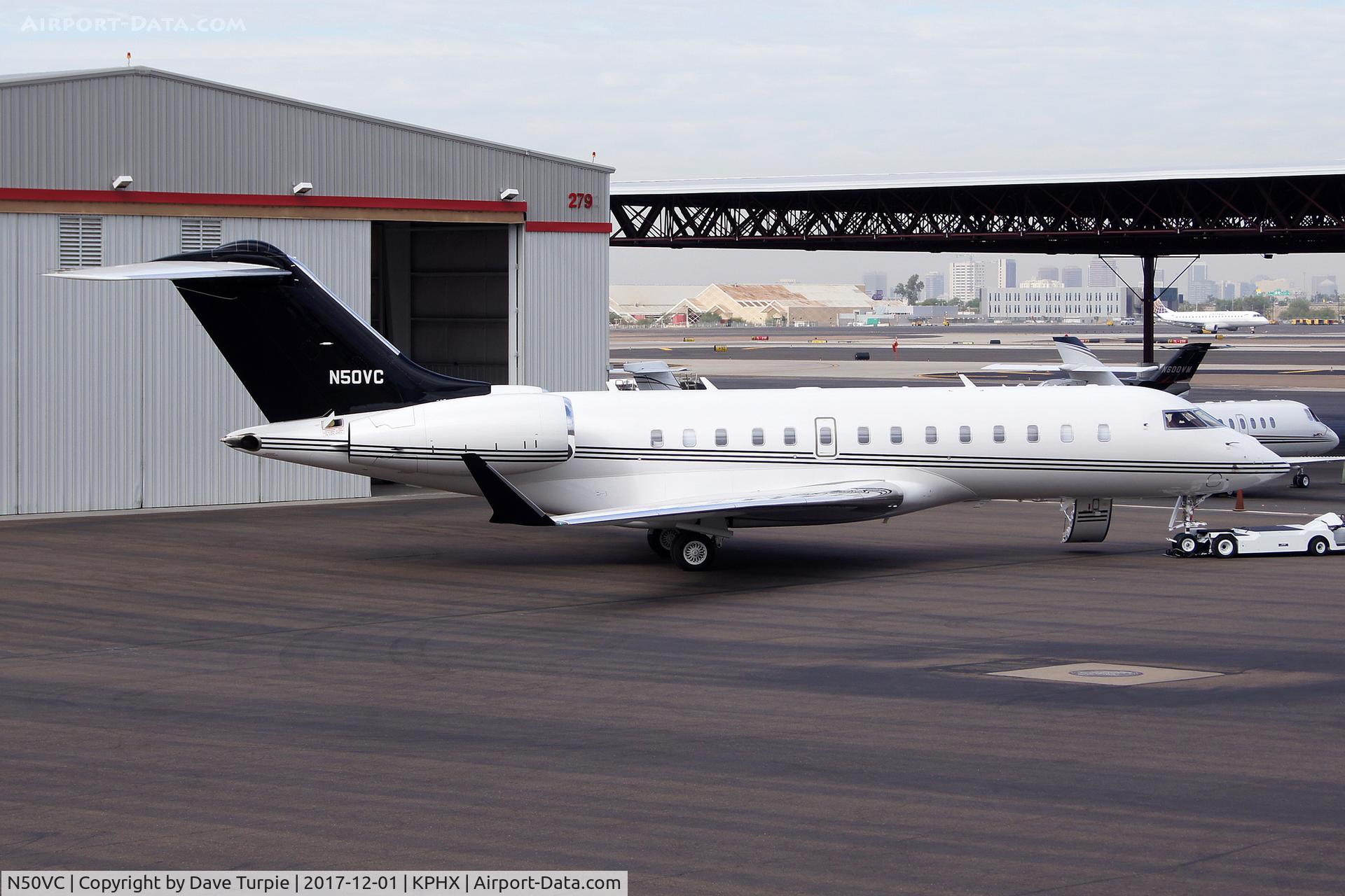 N50VC, 2013 Bombardier BD-700-1A11 Global 5000 C/N 9539, Owned by Verde Captal Corp.