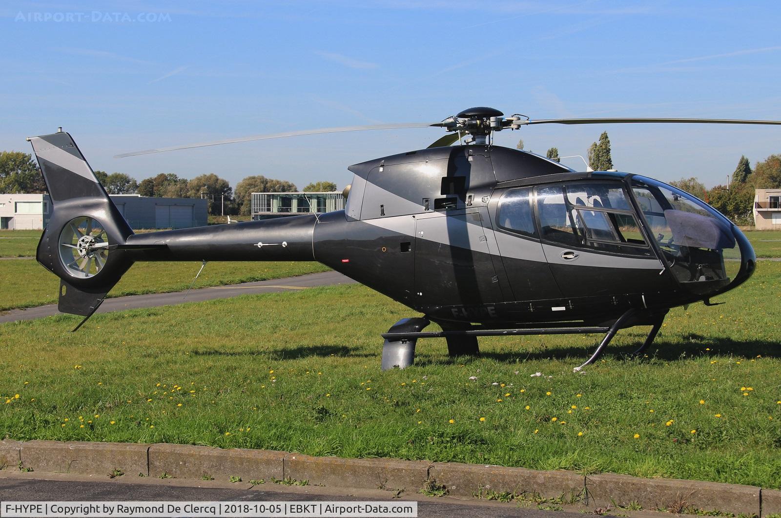 F-HYPE, 2000 Eurocopter EC-120B Colibri C/N 1126, Parked at Wevelgem.