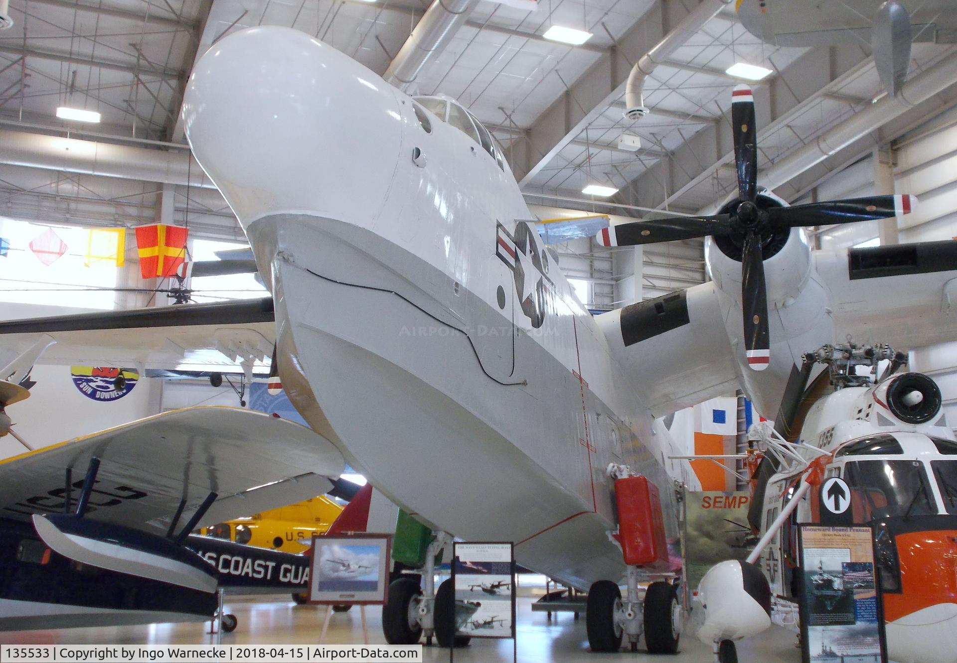 135533, 1956 Martin SP-5B Marlin C/N Not found 135533, Martin P5M-2S / SP-5B Marlin at the NMNA, Pensacola FL