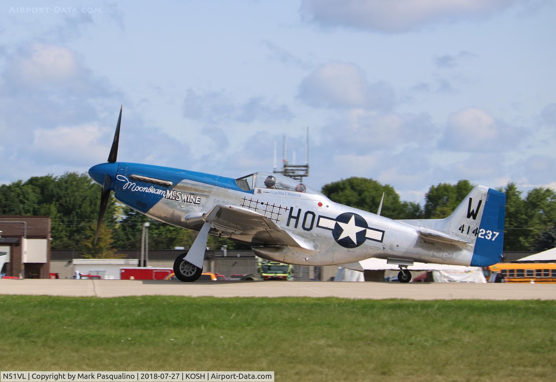 N51VL, 1944 North American F-51D Mustang C/N 122-40196, North American P-51D