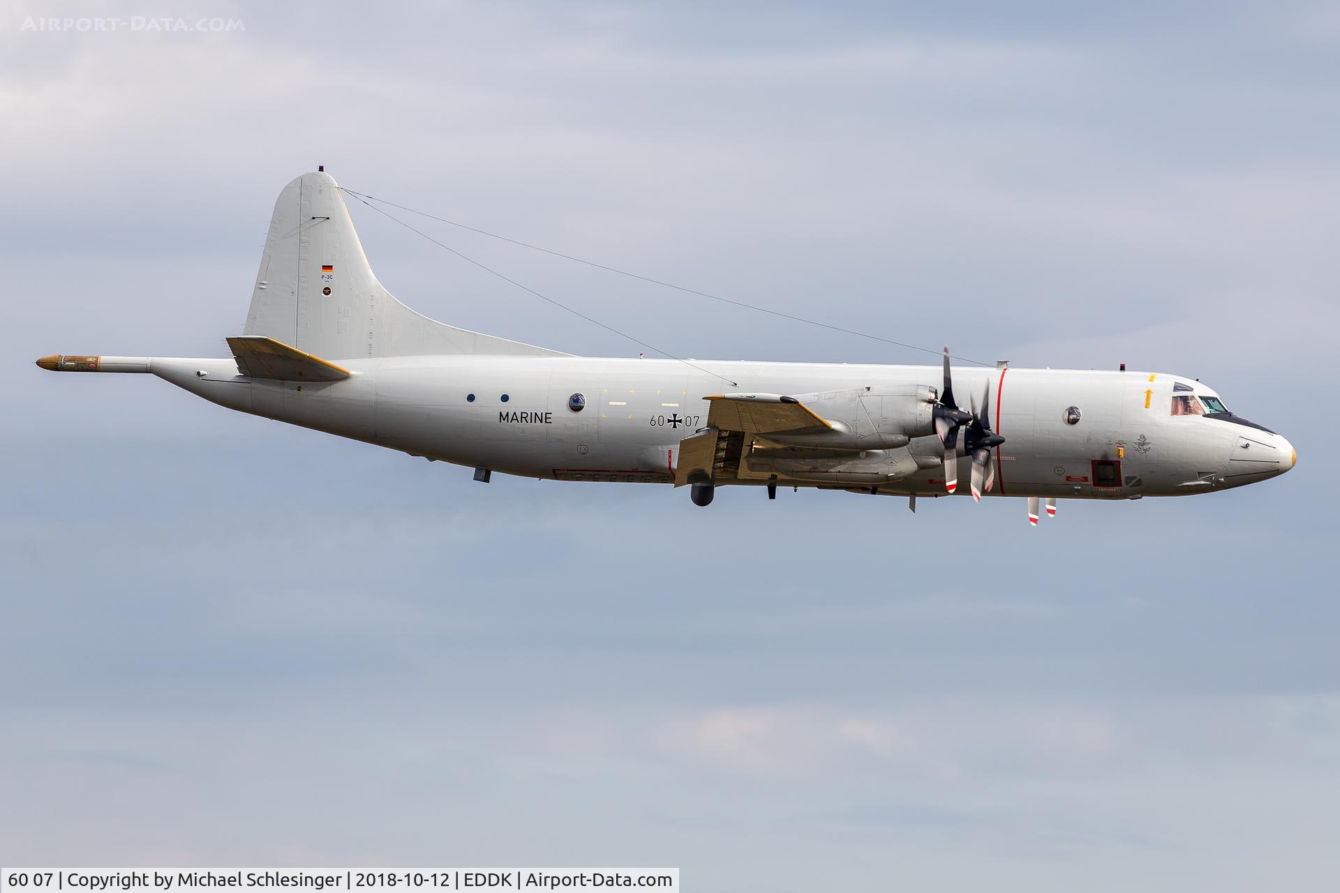 60 07, Lockheed P-3C Orion C/N 285E-5774, 60+07 - Lockheed P-3C Orion - German Navy
