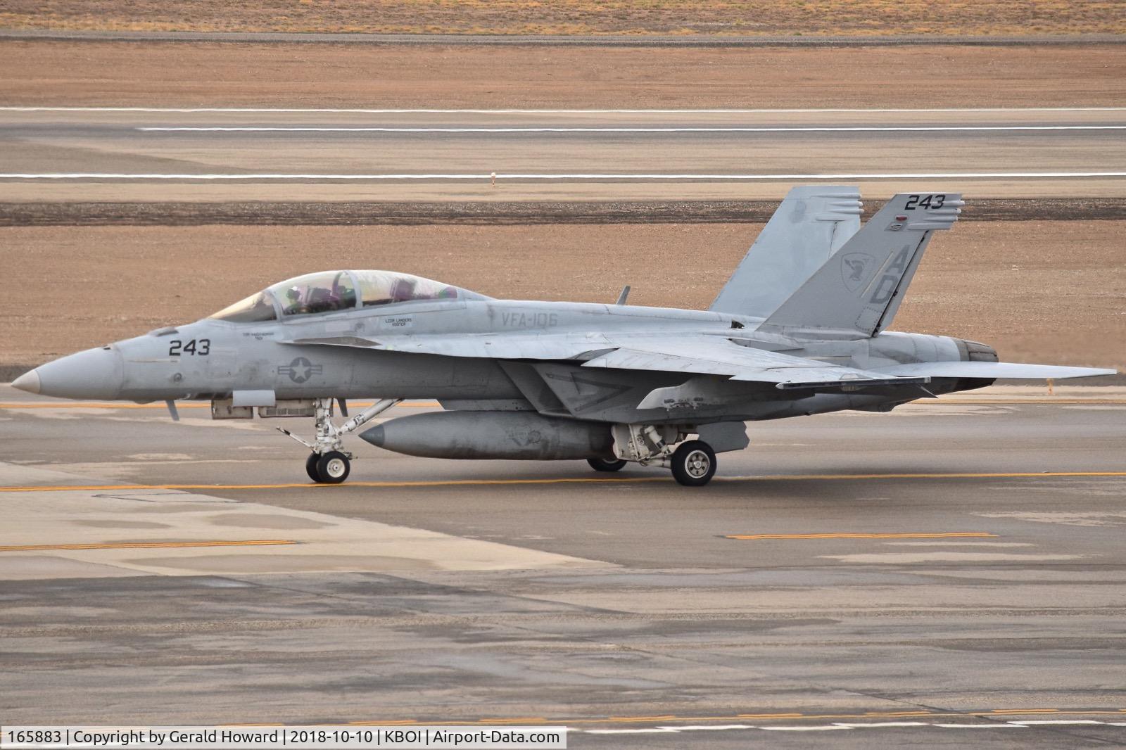 165883, Boeing F/A-18F Super Hornet C/N F043, VFA-106 “Gladiators”, NAS Oceana, Virginia Beach, VA.