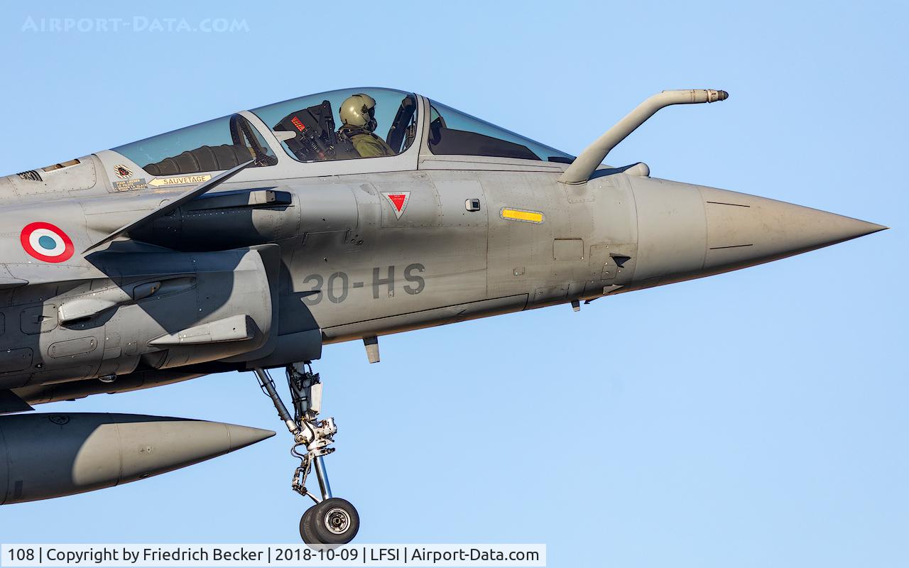 108, Dassault Rafale C C/N 108, on final