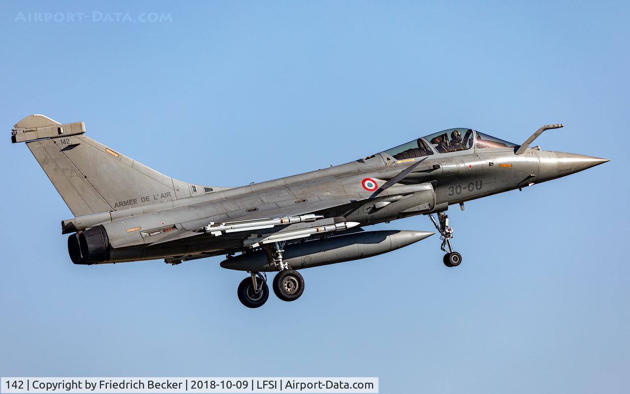 142, 2013 Dassault Rafale C C/N 142, on final