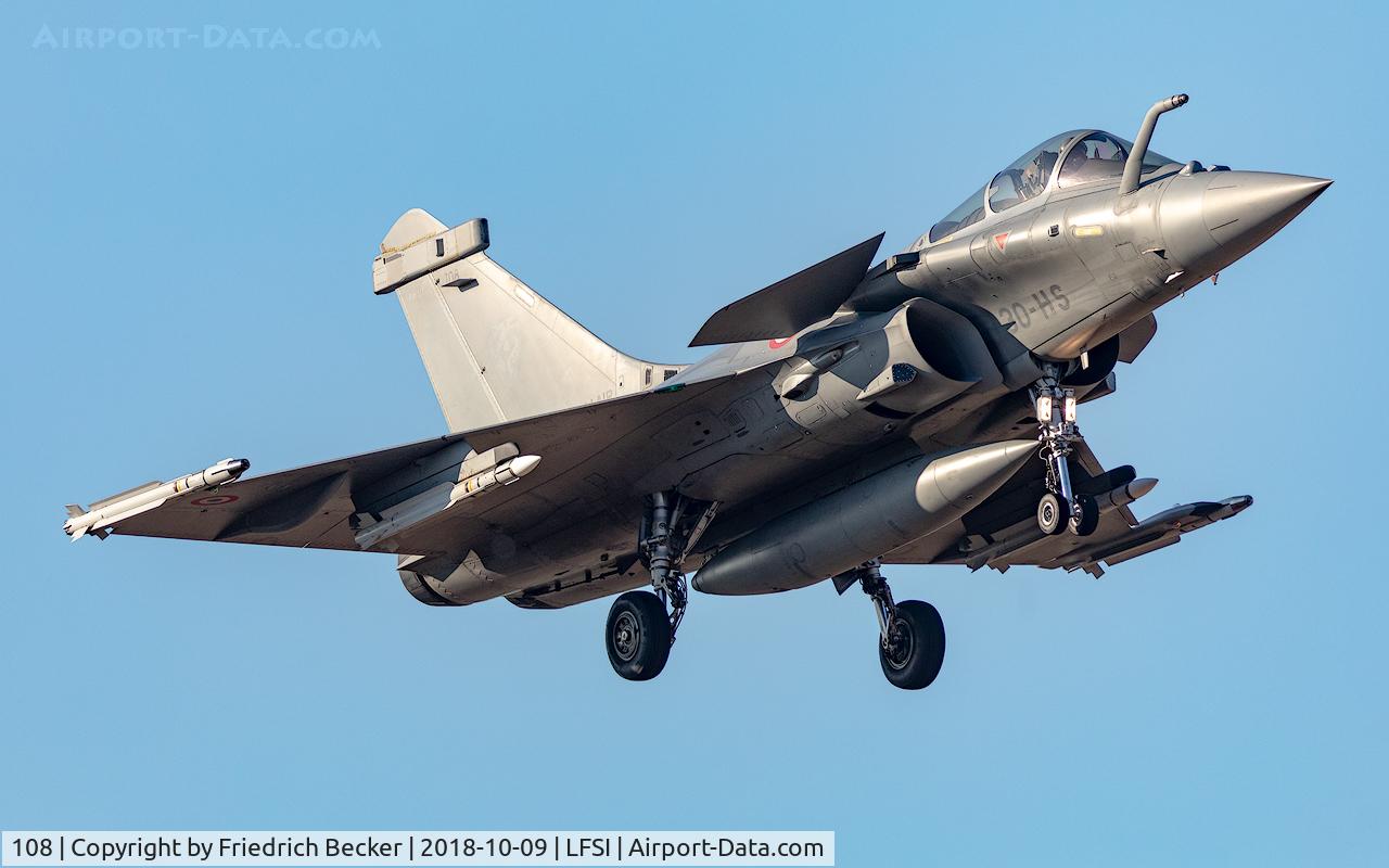 108, Dassault Rafale C C/N 108, on final