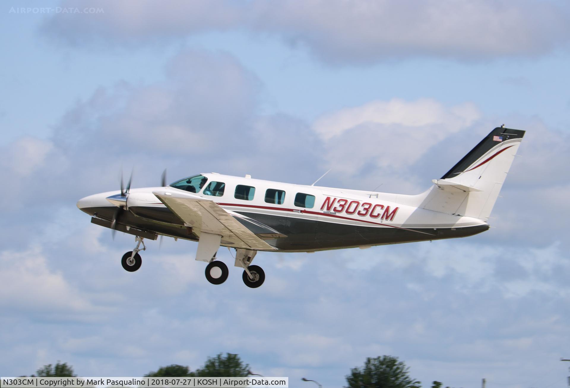 N303CM, 1984 Cessna T303 Crusader C/N T30300296, Cessna T303
