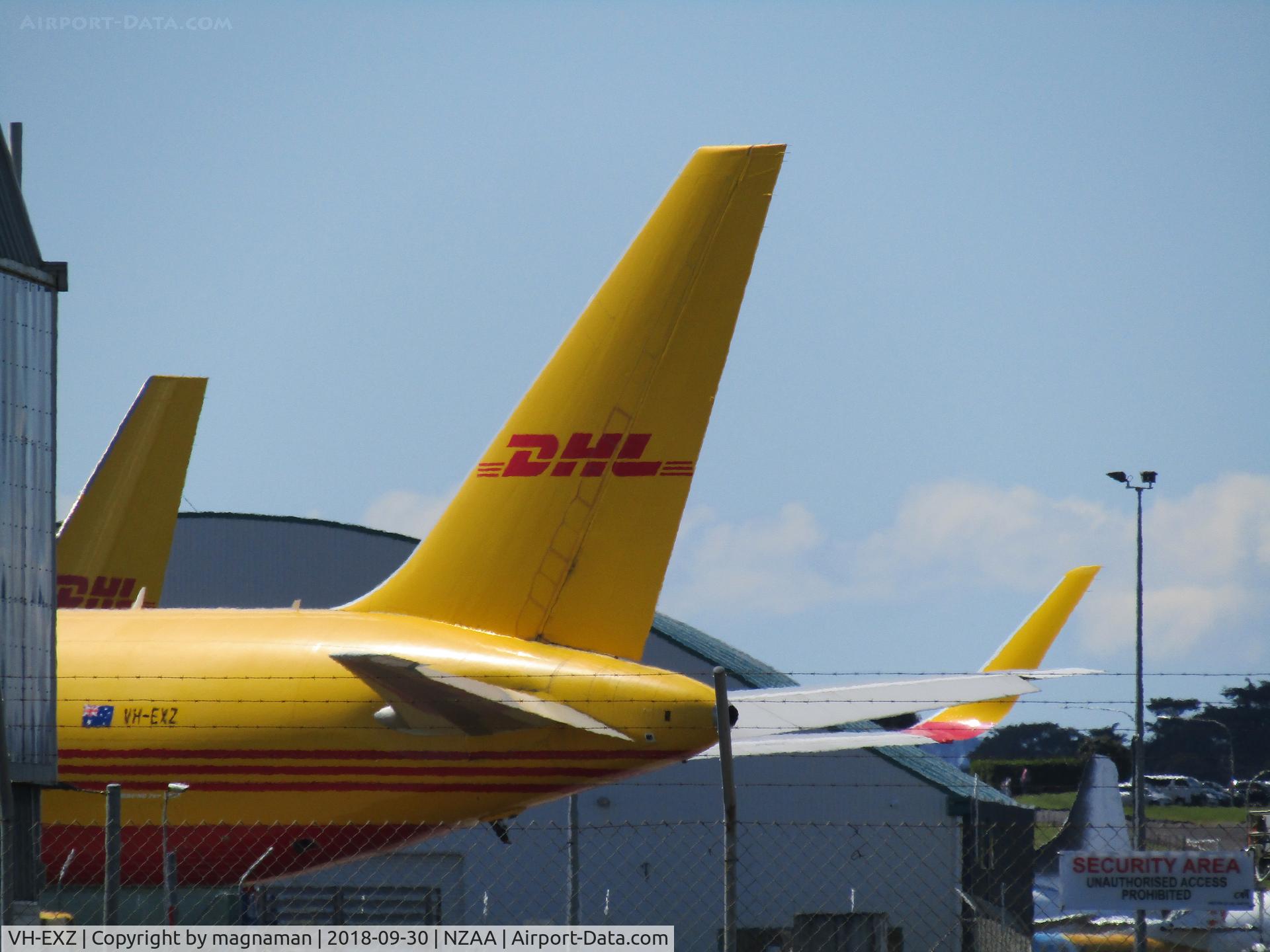 VH-EXZ, 2012 Boeing 767-3JH/F/ER C/N 37808, Ex G-DHLH now based at AKL