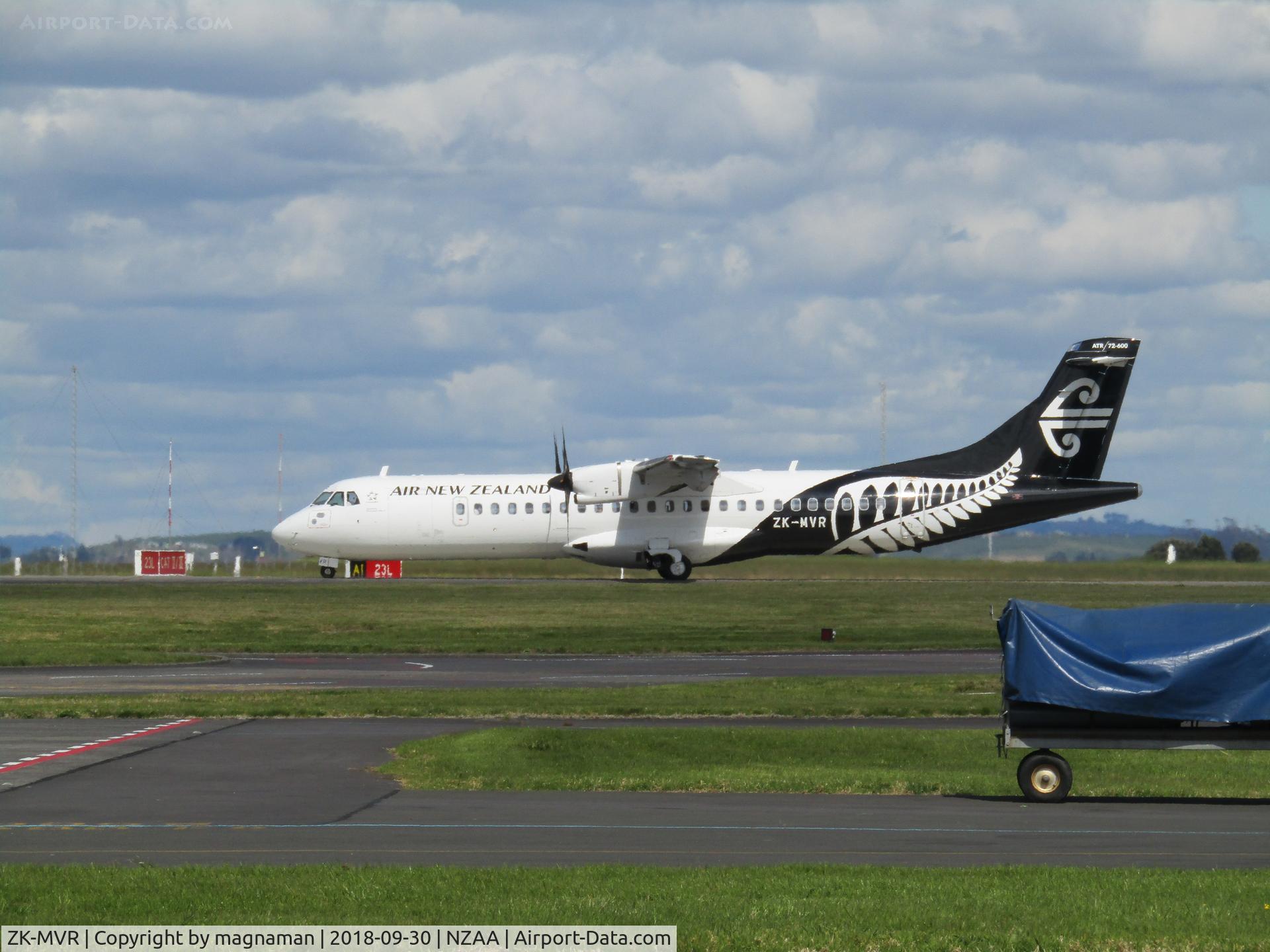 ZK-MVR, 2018 ATR 72-212 A C/N 1487, smart ATR at AKL