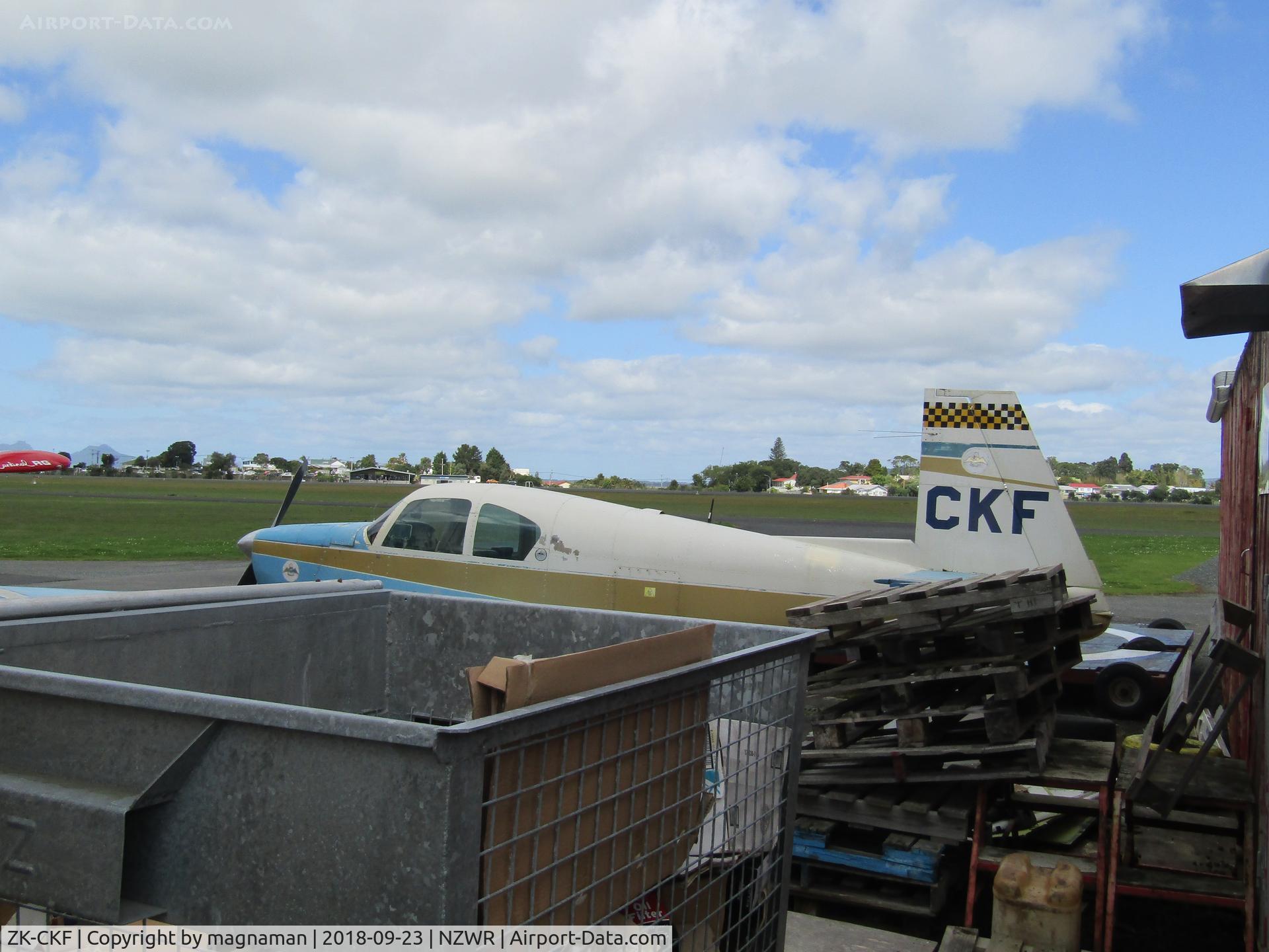 ZK-CKF, Mooney M20C Ranger C/N 2802, At Whangarei