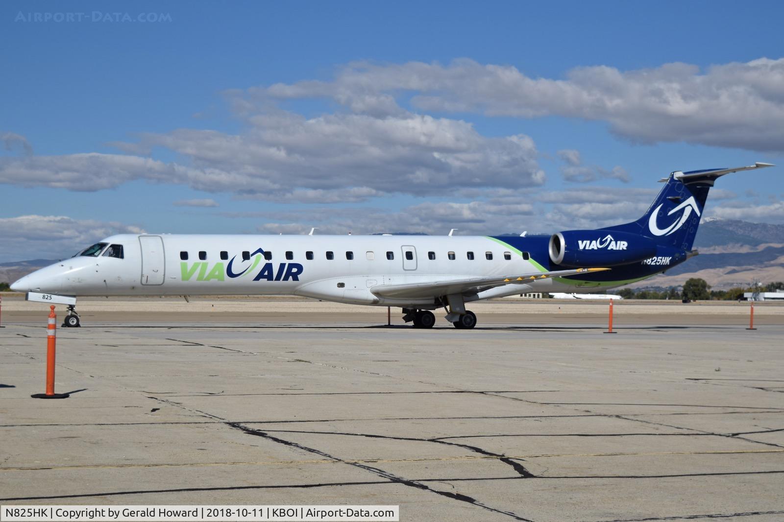 N825HK, 2001 Embraer EMB-145LU (ERJ-145LU) C/N 145510, Small charter airlines.