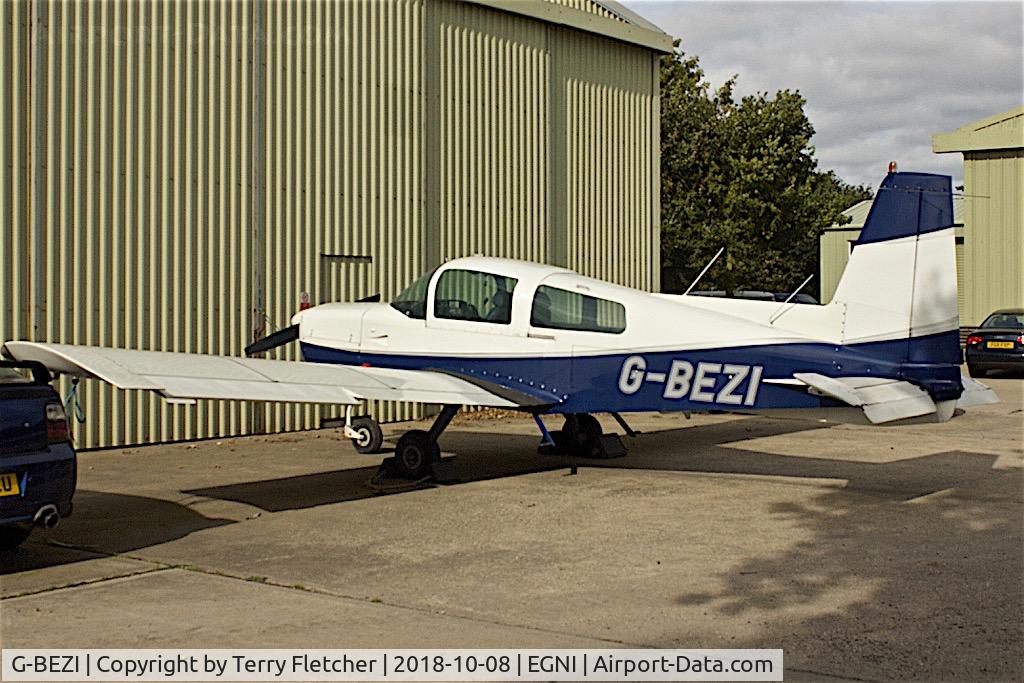 G-BEZI, 1974 Grumman American AA-5 Traveler C/N AA5-0567, At Skegness Airport , Lincolnshire