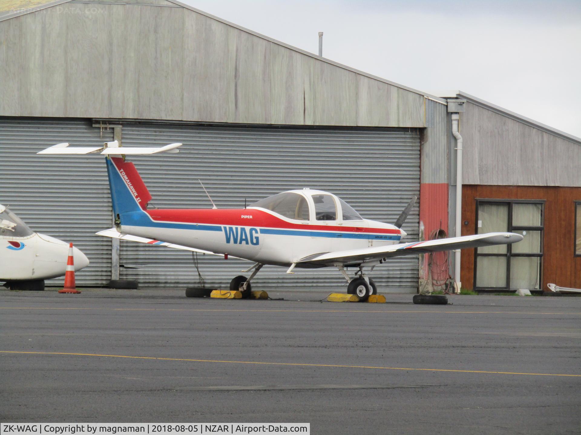 ZK-WAG, Piper PA-38-112 Tomahawk Tomahawk C/N 38-82A0087, ex welly club now based at ardmore