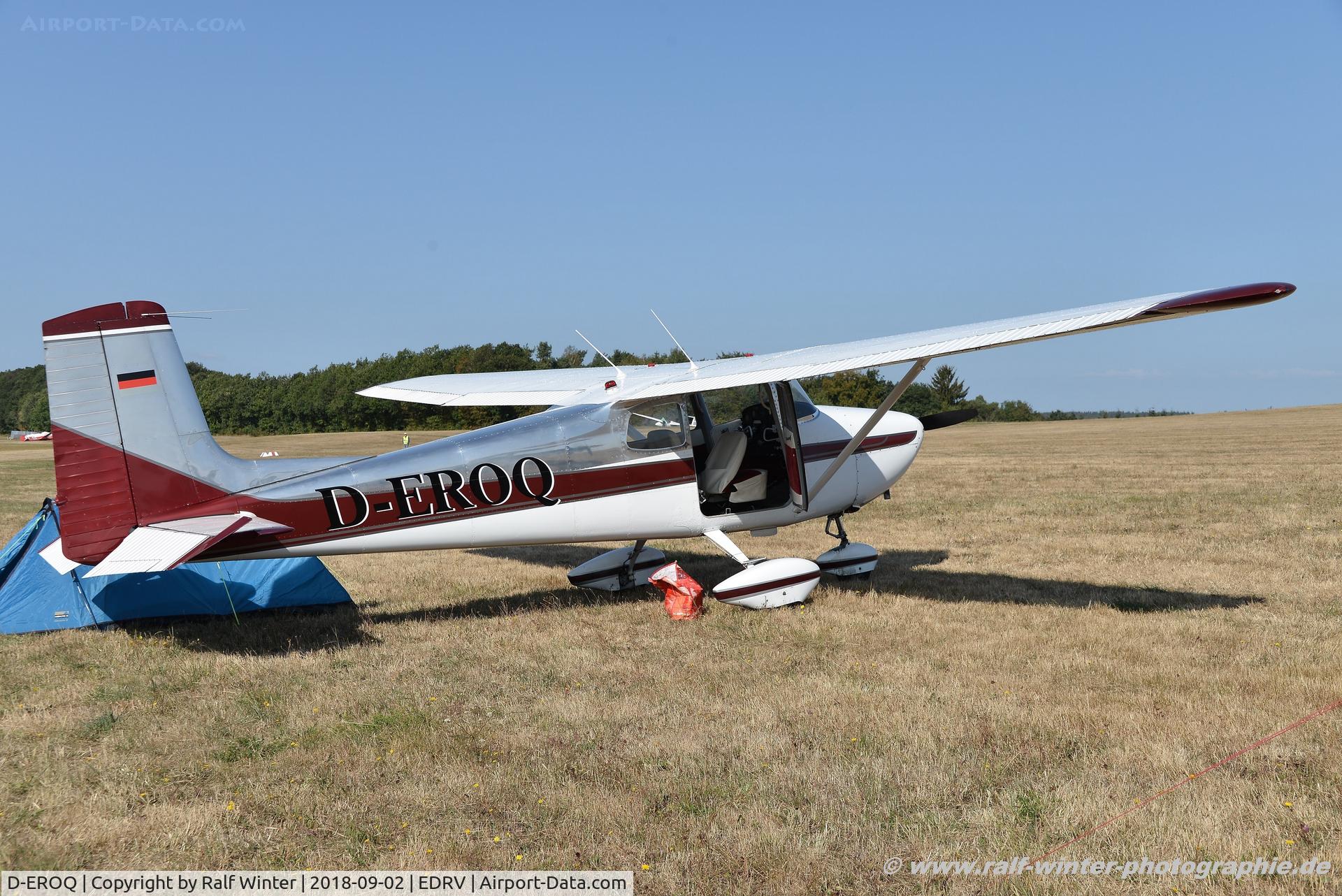 D-EROQ, 1958 Cessna 172 C/N 46233, Cessna 172 - Private - 46233 - D-EROQ - 02.09.2018 - EDRV
