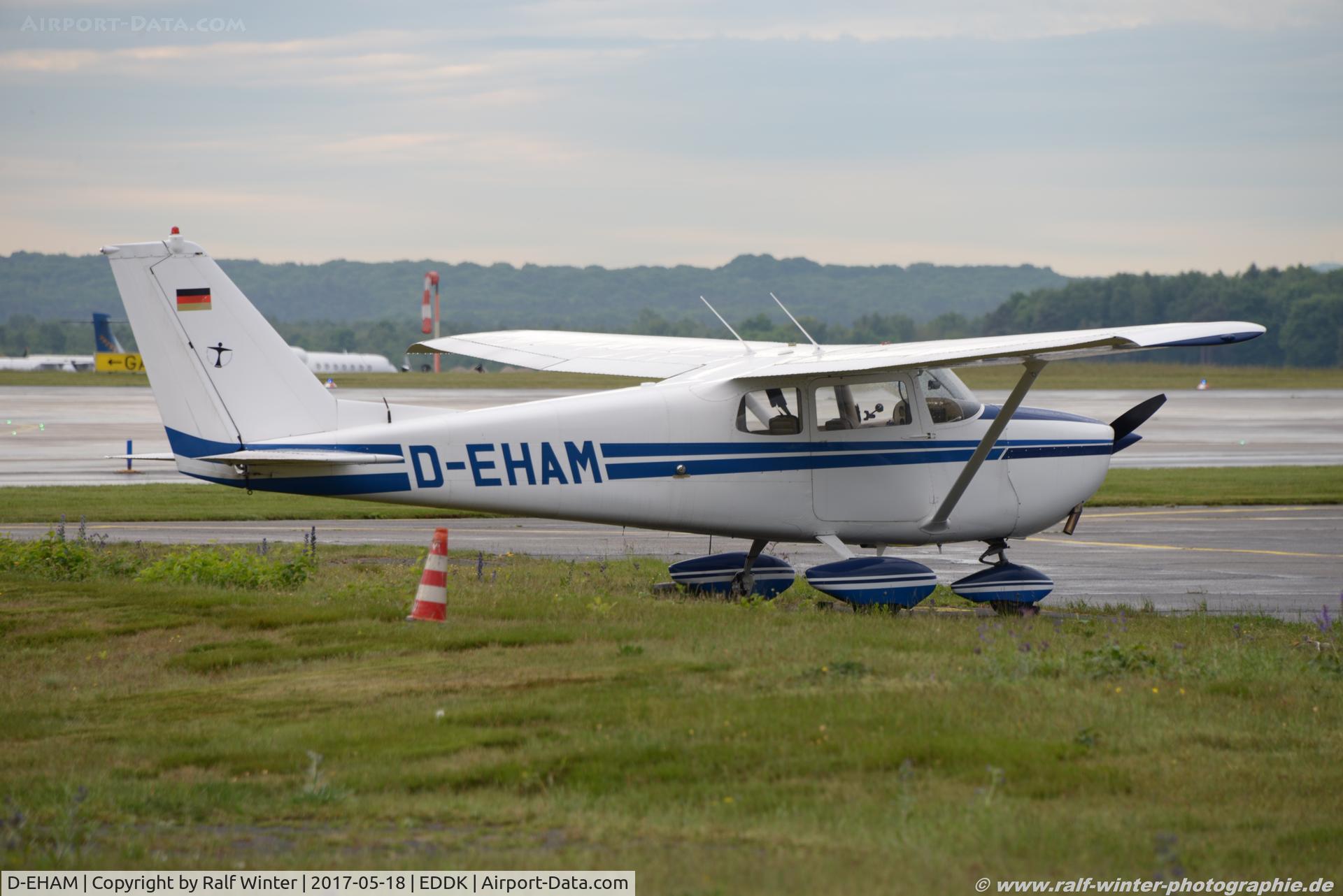 D-EHAM, 1960 Cessna 172B C/N 17248415, Cessna 172B - Aeroclub Dinkelsbühl - 17248415 - D-EHAM - 18.05.2017 - CGN