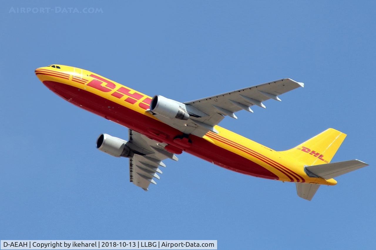 D-AEAH, 1998 Airbus A300B4-622R(F) C/N 783, Fligfht to Leipzig.