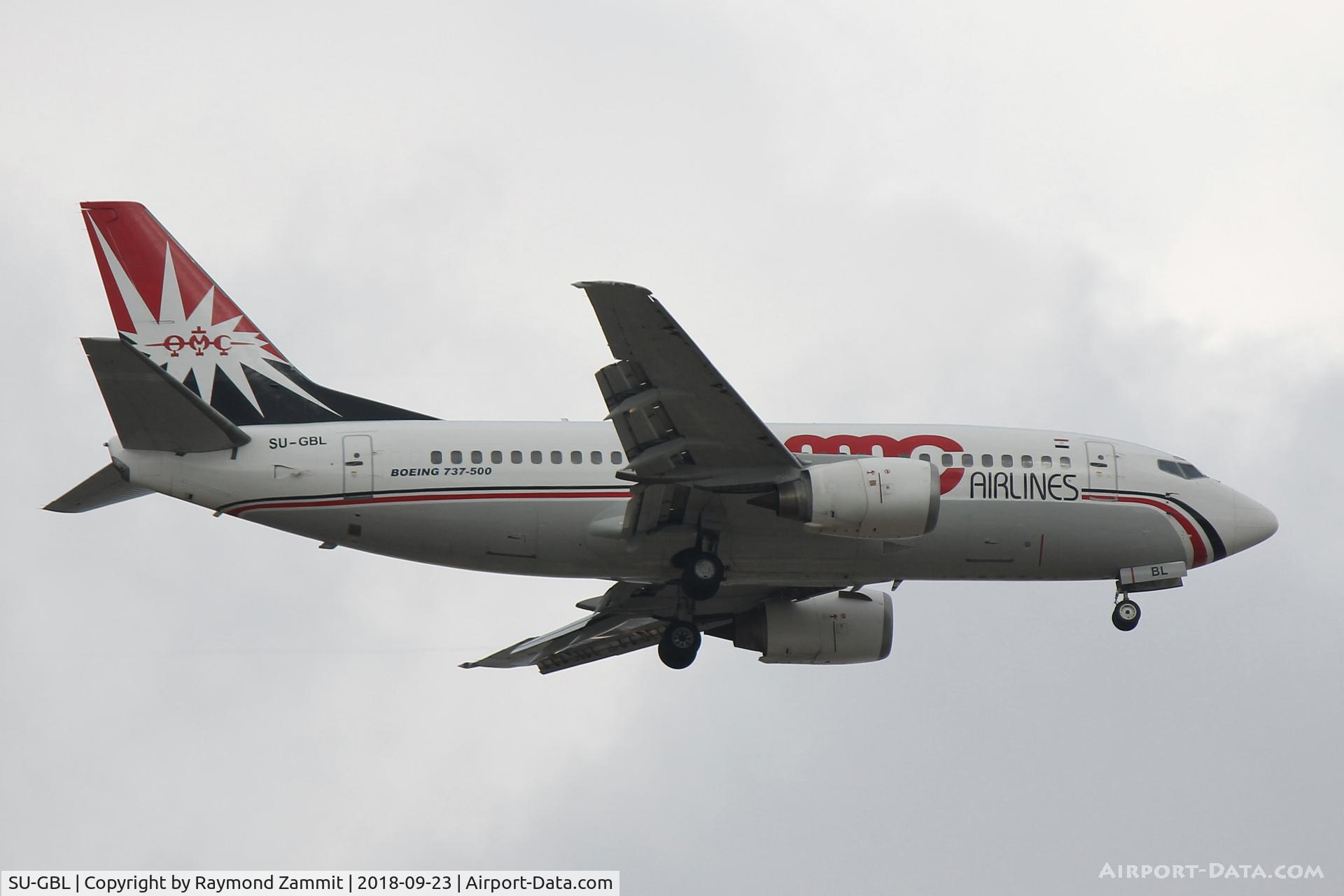 SU-GBL, 1992 Boeing 737-566 C/N 26051, B737-500 SU-GBL AMC Airlines
