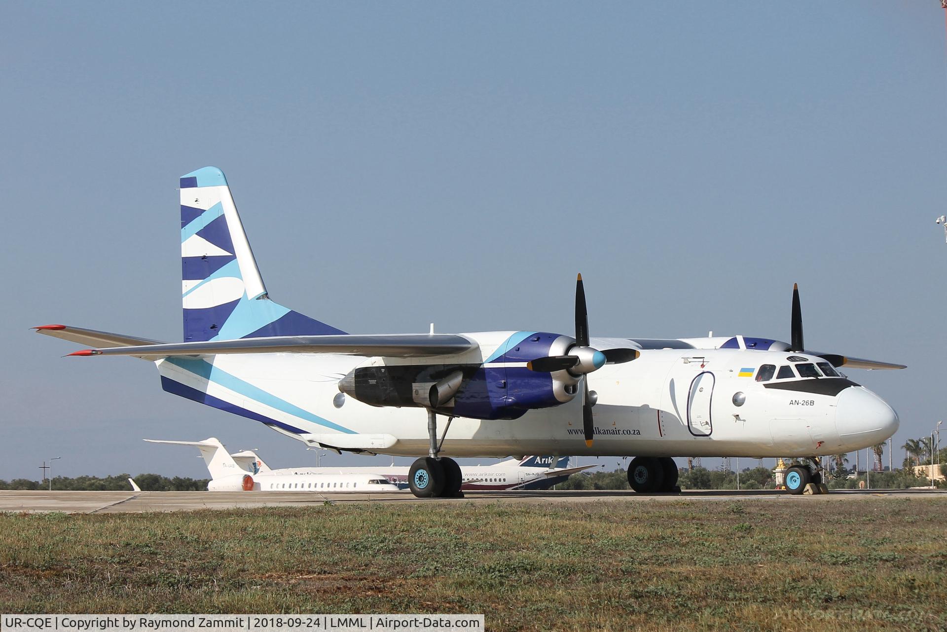 UR-CQE, 1985 Antonov An-26B C/N 14004, Antonov An-26B UR-CQE Vulkanair