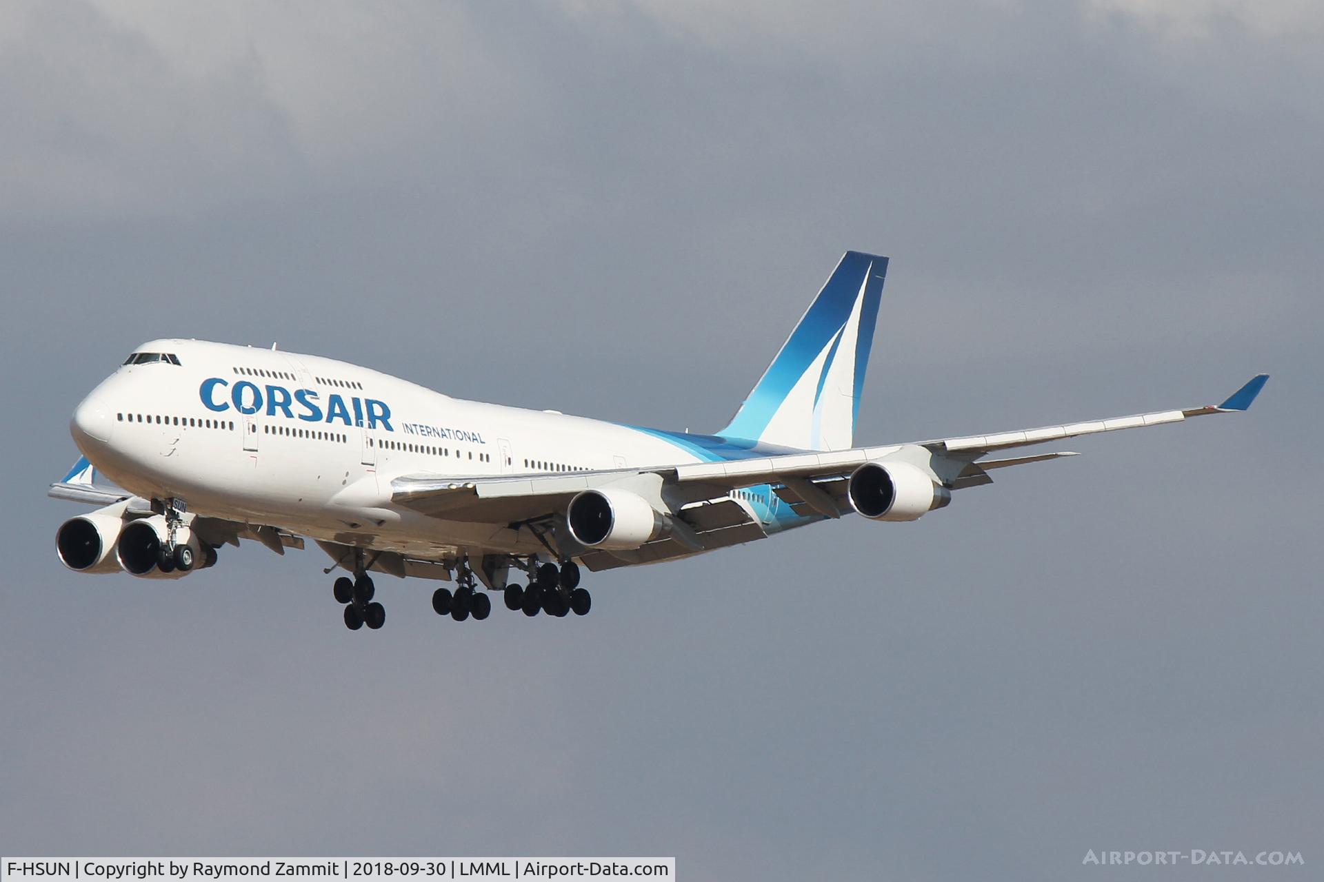F-HSUN, 1993 Boeing 747-422 C/N 26880, B747 F-HSUN Corsair