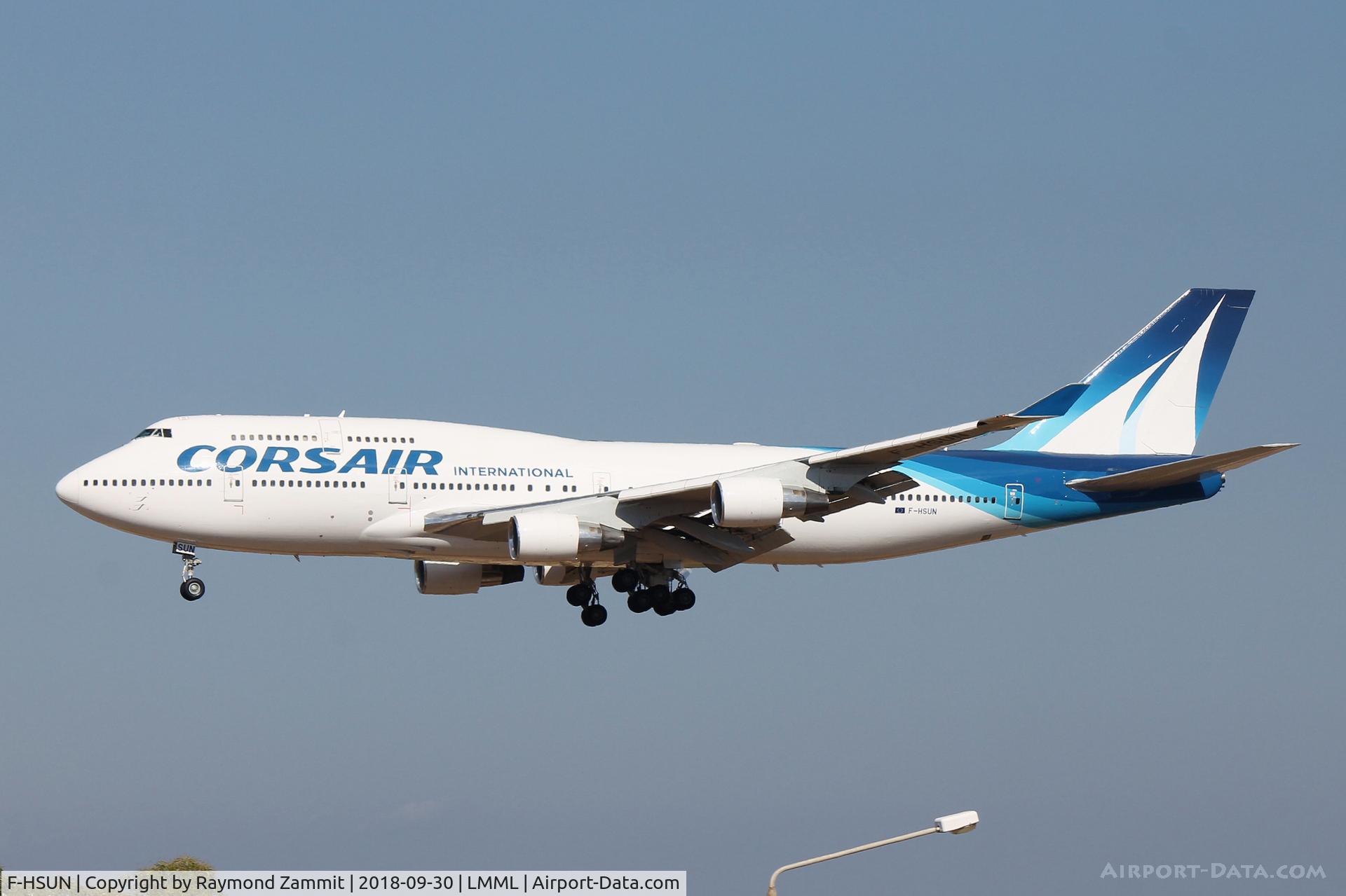 F-HSUN, 1993 Boeing 747-422 C/N 26880, B747 F-HSUN Corsair