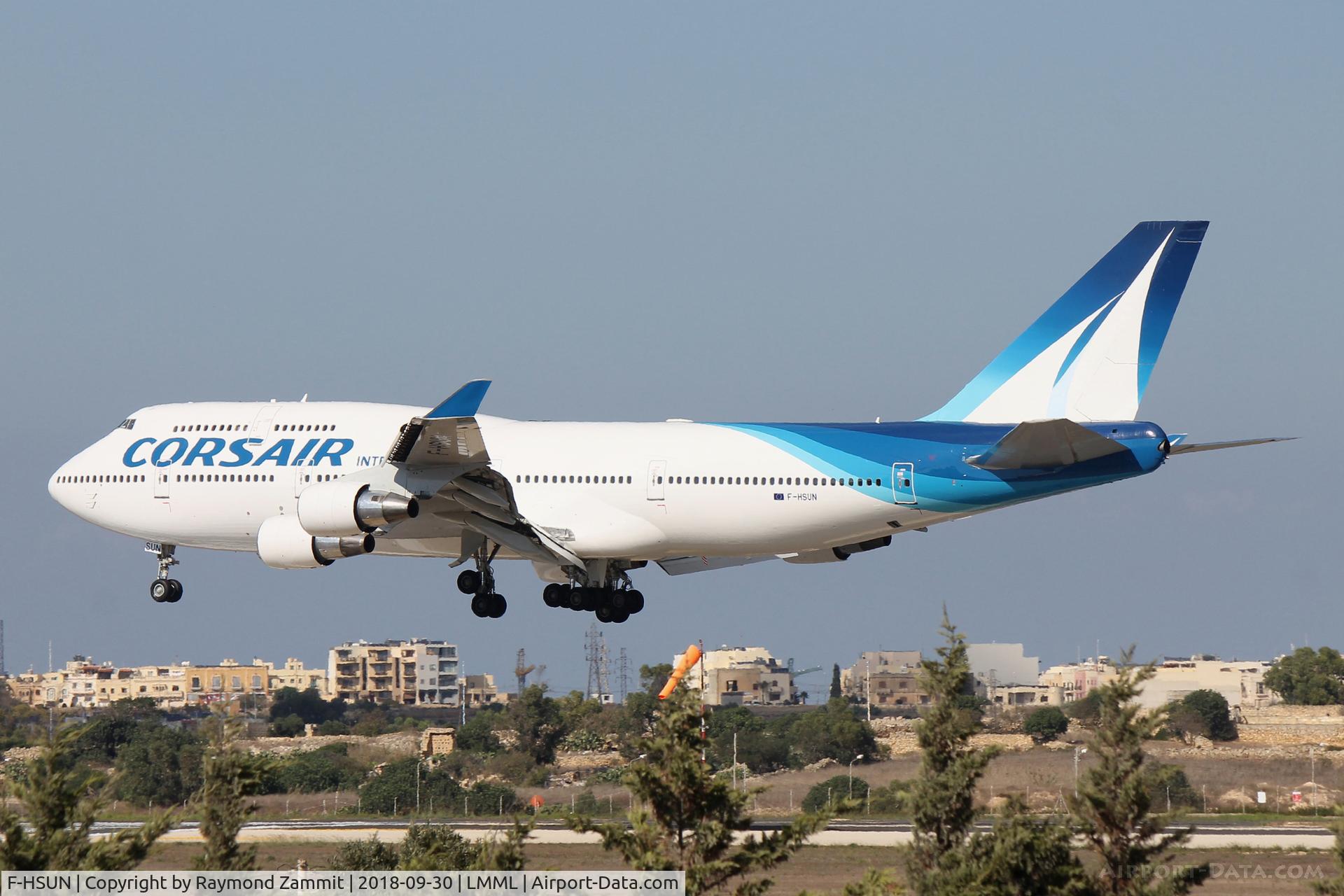 F-HSUN, 1993 Boeing 747-422 C/N 26880, B747 F-HSUN Corsair