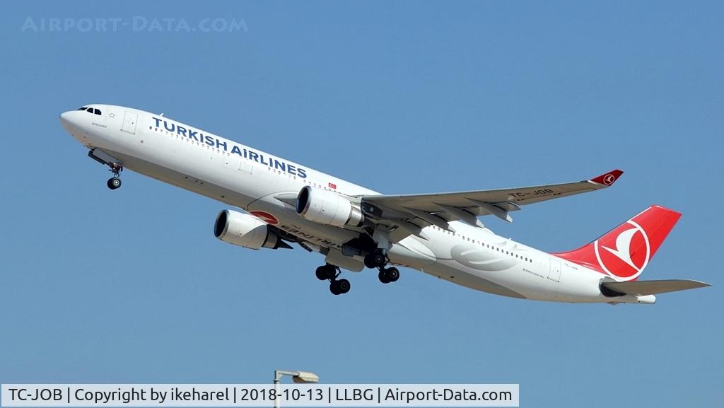 TC-JOB, 2014 Airbus A330-303 C/N 1514, Morning flight to Istanbul.