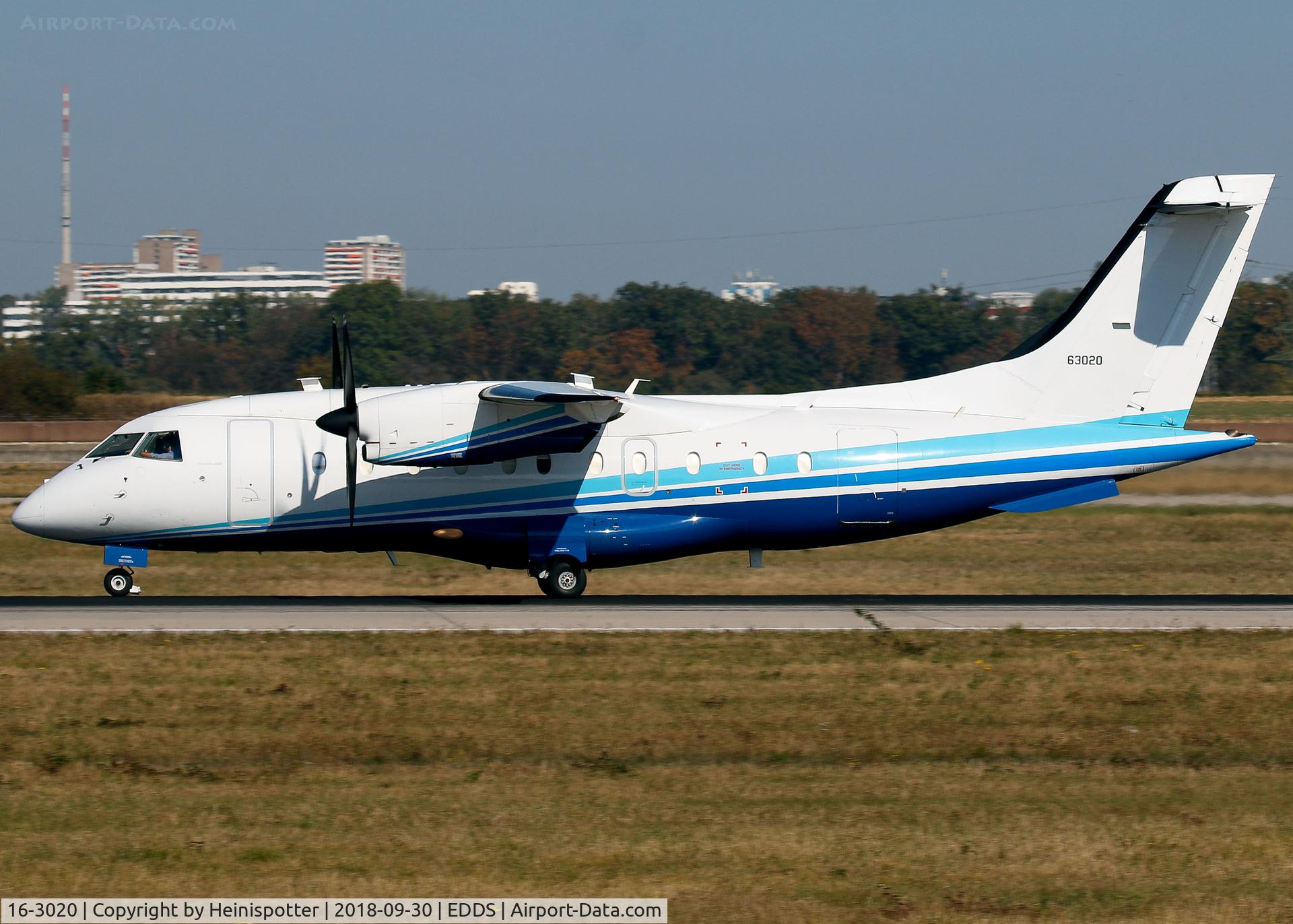 16-3020, 1994 Dornier C-146A Wolfhound (328) C/N 3020, 16-3020 (MAGMA50) at Stuttgart Airport.