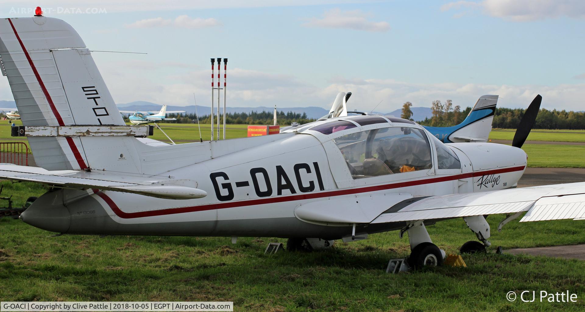 G-OACI, 1978 Socata MS-893E Rallye 180GT Gaillard C/N 13086, COA expired at Perth