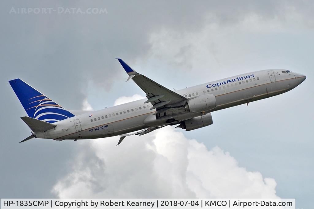 HP-1835CMP, 2013 Boeing 737-8V3 C/N 40790, Climbing out of r/w 36R