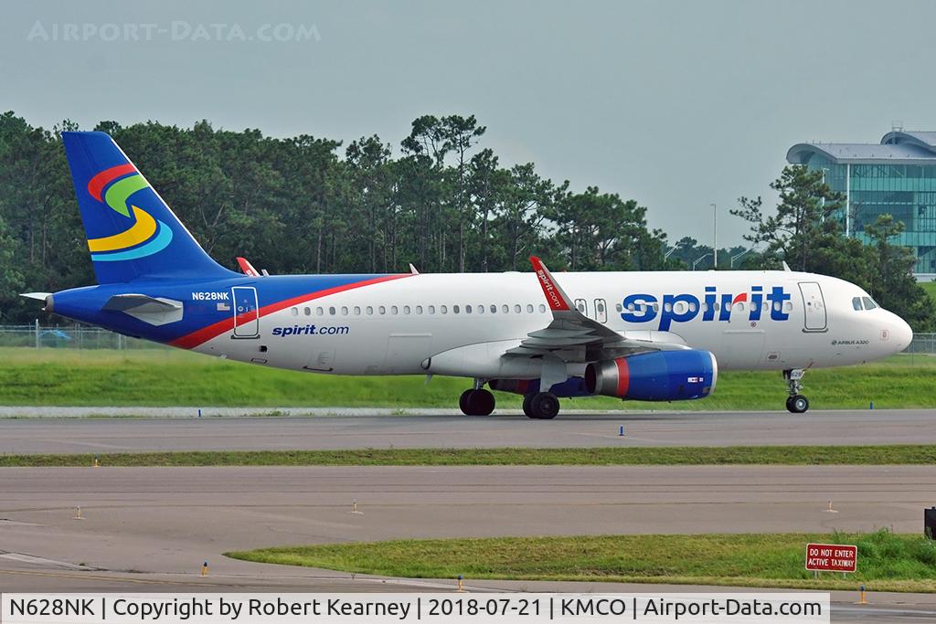 N628NK, 2014 Airbus A320-232 C/N 6193, Taxiing out for departure