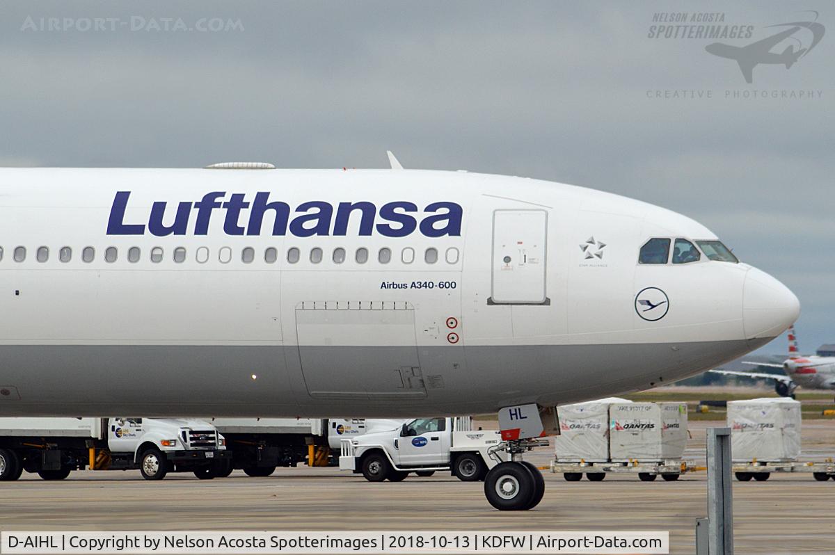 D-AIHL, 2004 Airbus A340-642 C/N 583, FRA > DFW